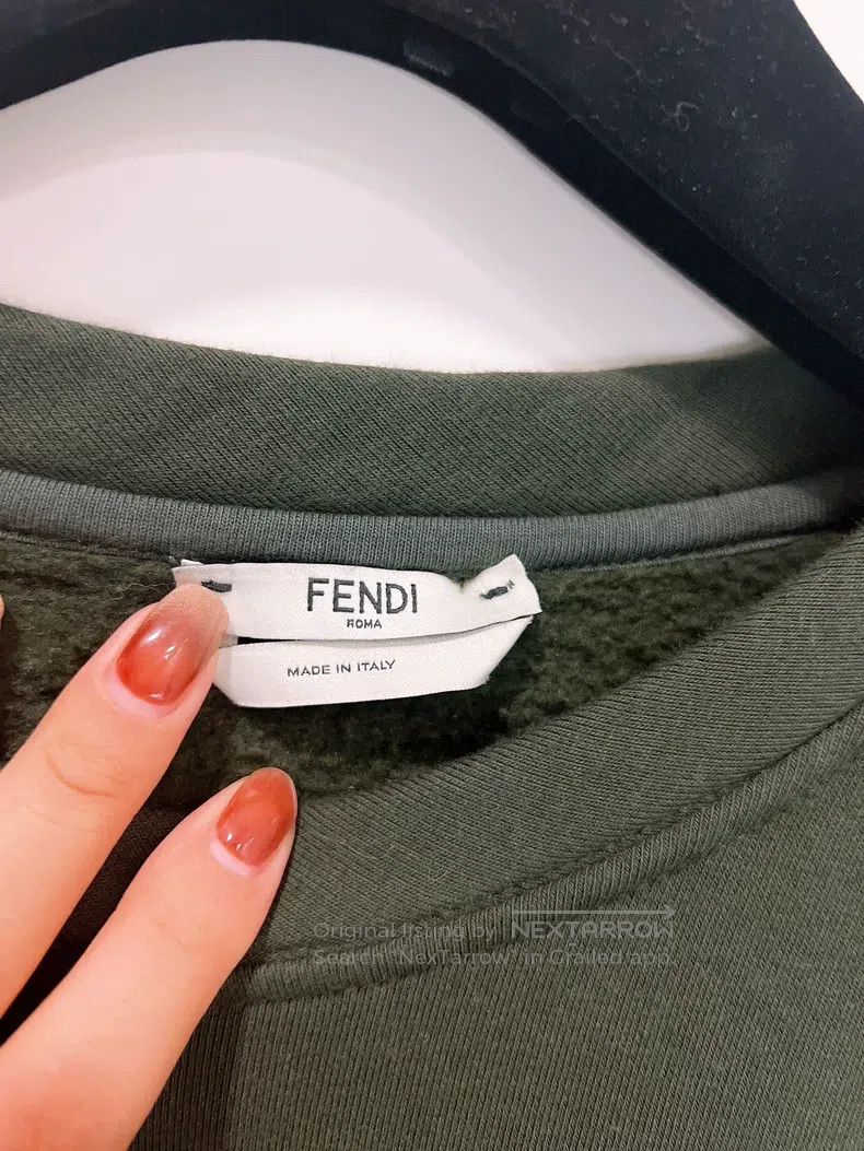 Fendi Fendi Military Green Little Devil Hoodie Dress Size M / US 6-8 / IT 42-44 - 7 Thumbnail