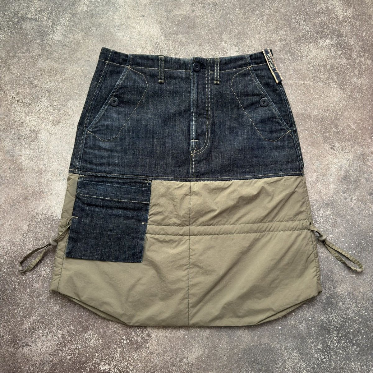 Marithe + Francois Girbaud Marithe Francois Girbaud Vintage Cargo Skirt Size 28" / US 6 / IT 42 - 1 Thumbnail