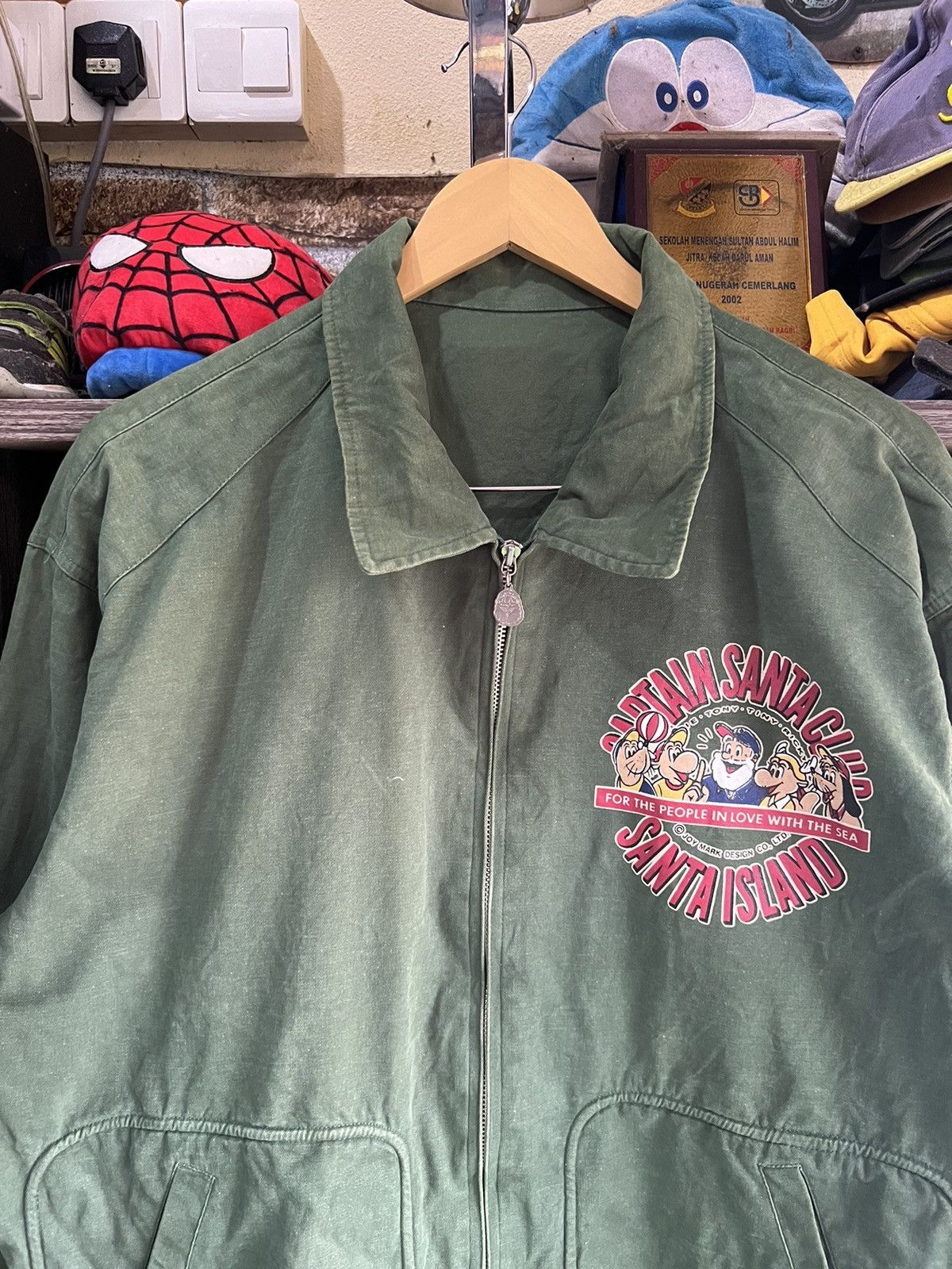 Captain Santors 🔥Vintage Captain Santa Club Zipper Jacket Size US XL / EU 56 / 4 - 4 Thumbnail