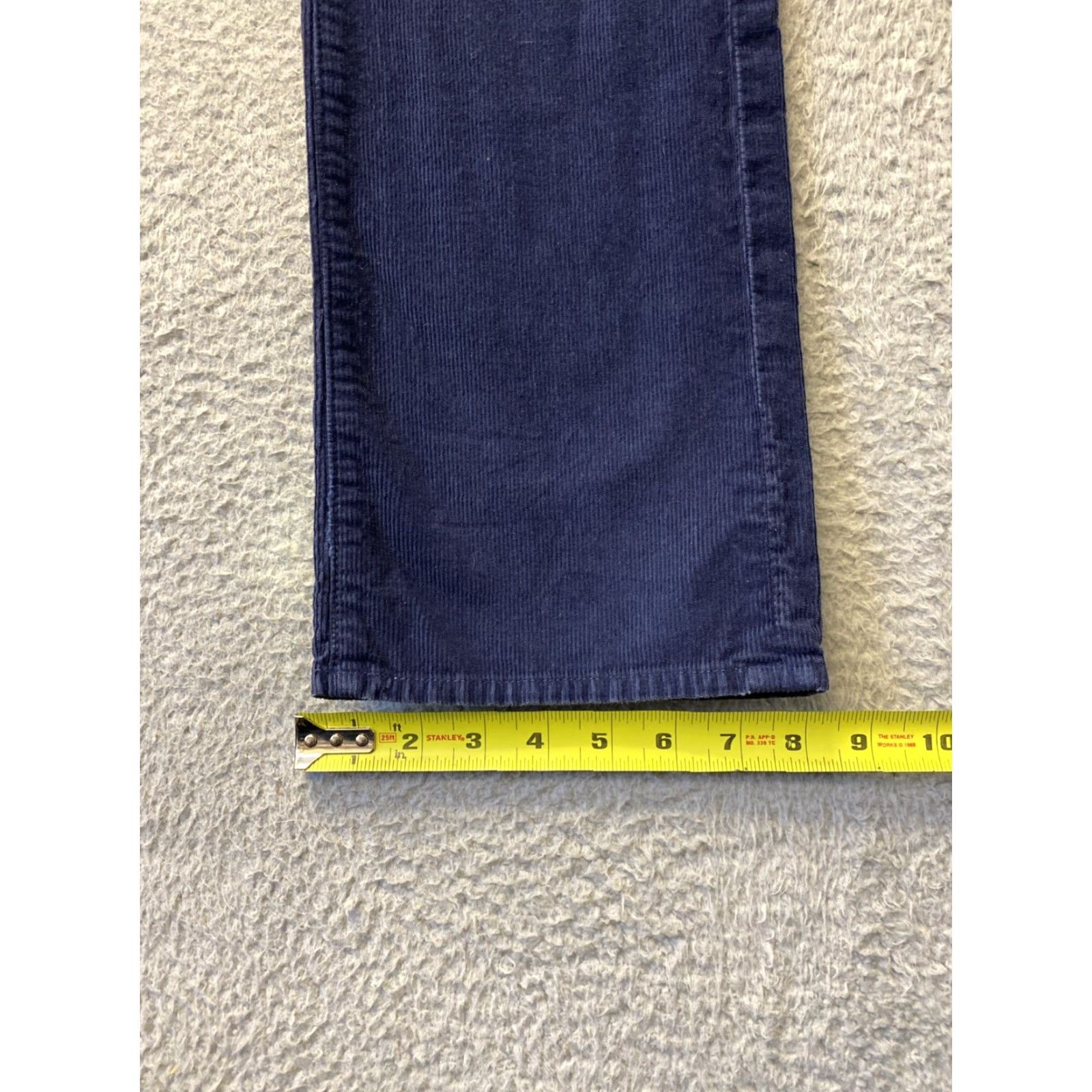 Bonobos Bonobos Corduroy Pants Men’s 31x32 Navy Straight Casual 5-Pocket Mens Size US 31 - 6 Thumbnail