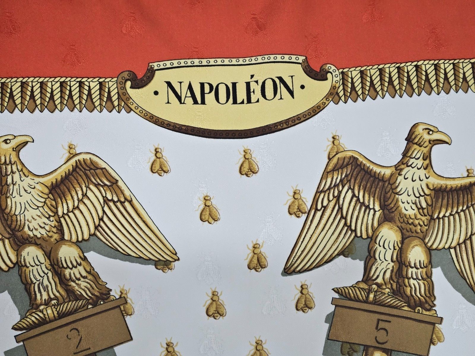 Hermes Hermes Napoleon by Phillipe Ledoux Silk Scarf Size ONE SIZE - 6 Thumbnail