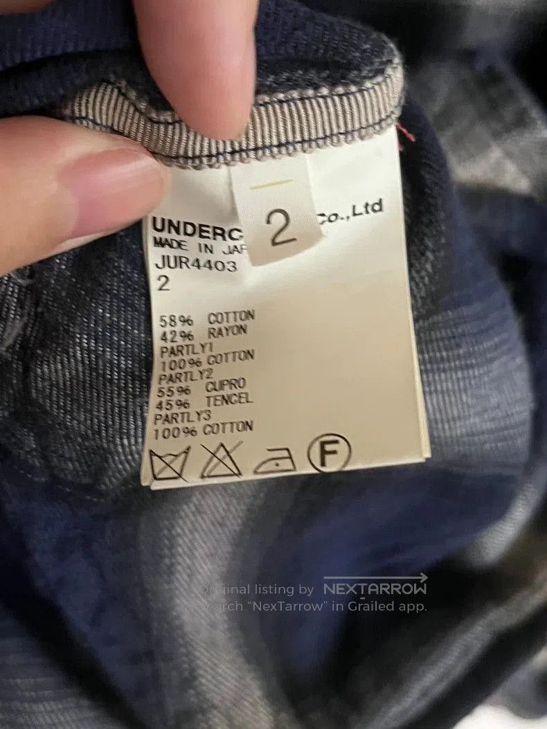 Undercover Undercover Flannel Hooded Jacket Shirt. Size US M / EU 48-50 / 2 - 7 Thumbnail