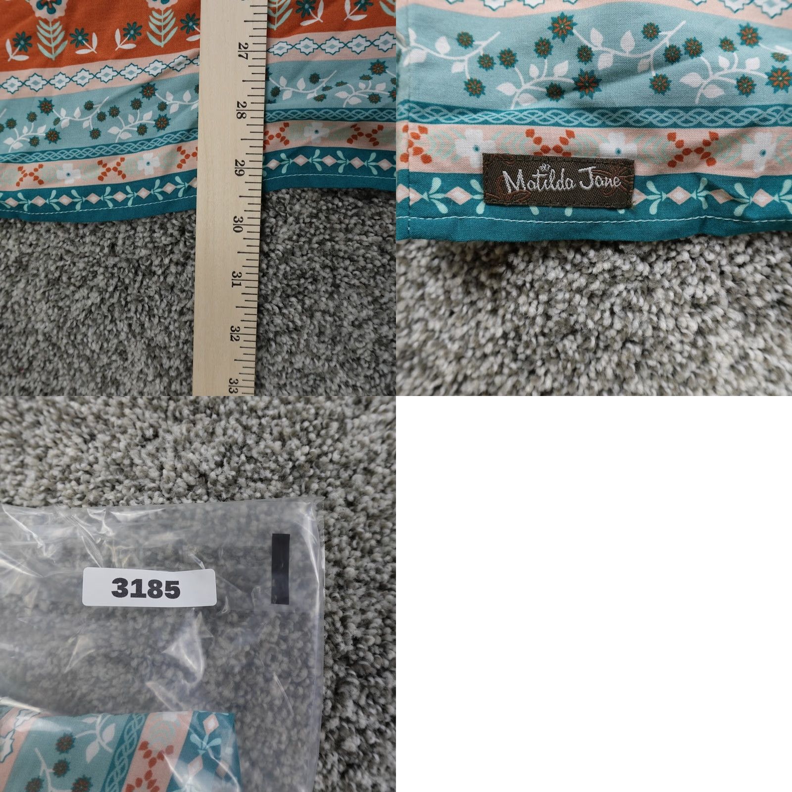 Vintage Matilda Jane Cardigan Womens L Blue Floral Lightweight Knit Cardigan, Preppy, Casual, Workwear, All Seasons, Raglan? Size L / US 10 / IT 46 - 8 Thumbnail