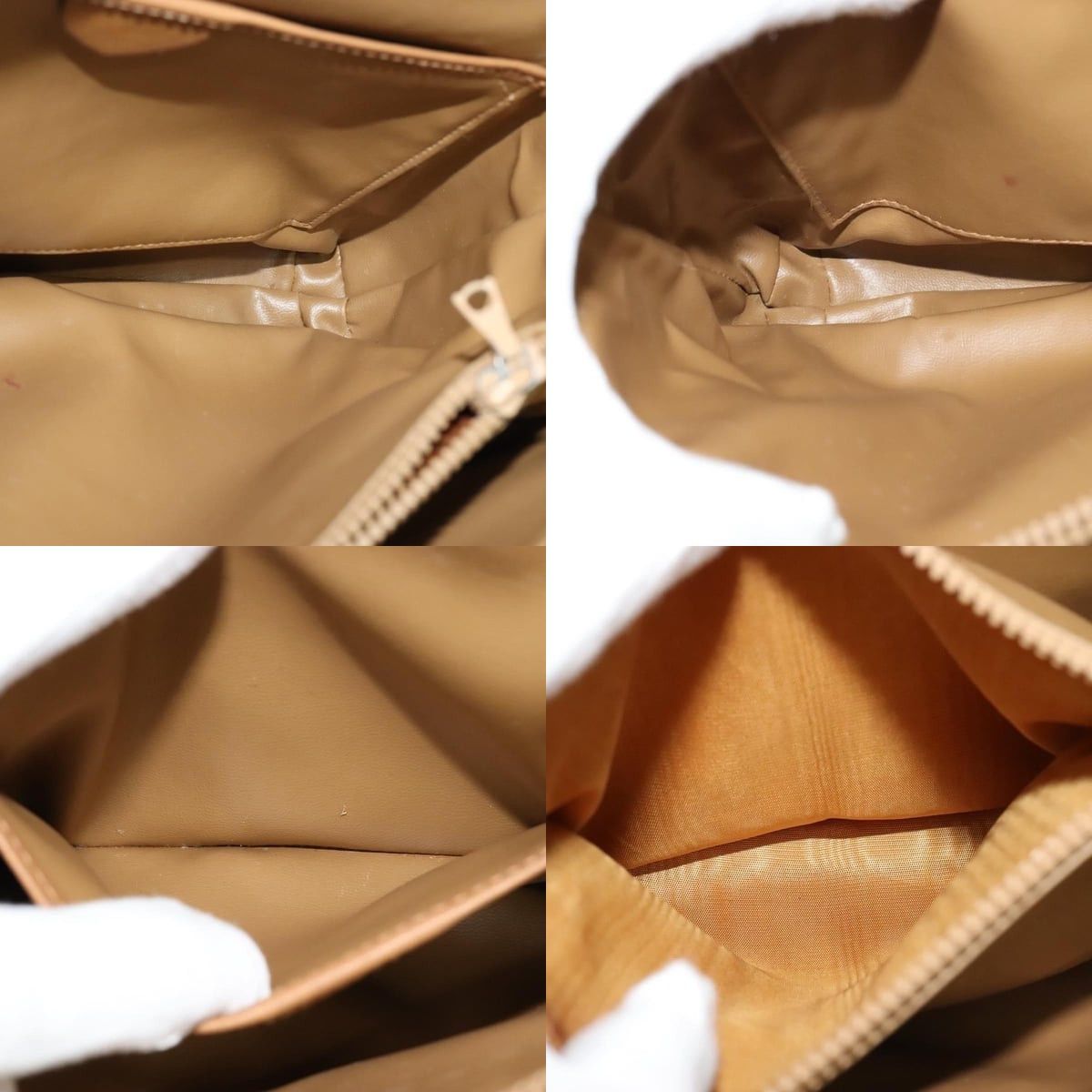 Celine CELINE Macadam Canvas Shoulder Bag Pvc Brown Gold Size ONE SIZE - 12 Thumbnail