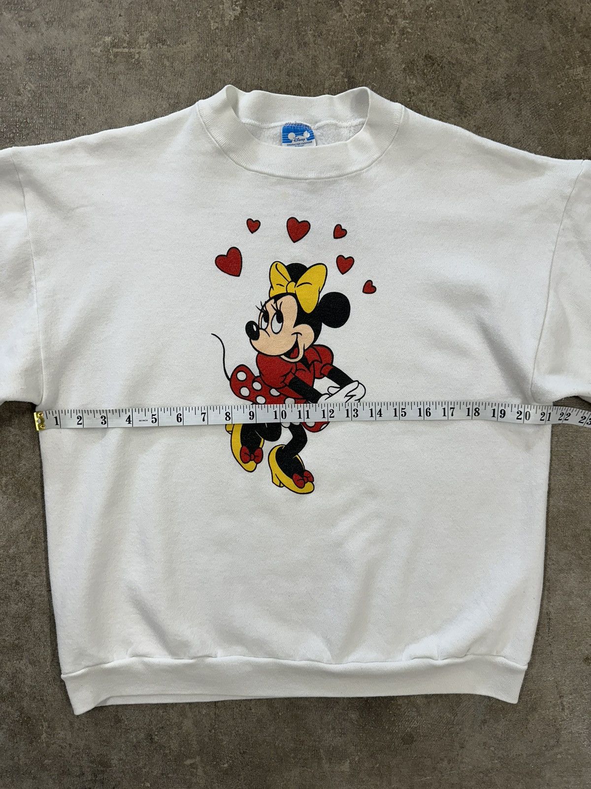 Disney Vintage 80s Disney Minnie Mouse Cartoon Sweatshirt Size L / US 10 / IT 46 - 6 Thumbnail