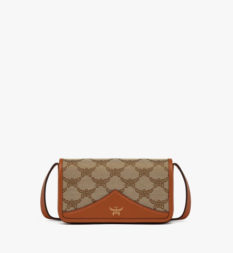 MCM o1mt1gz0426 Size:OS / Himmel Crossbody Bag Lauretos Jacquard Size ONE SIZE - 1 Thumbnail