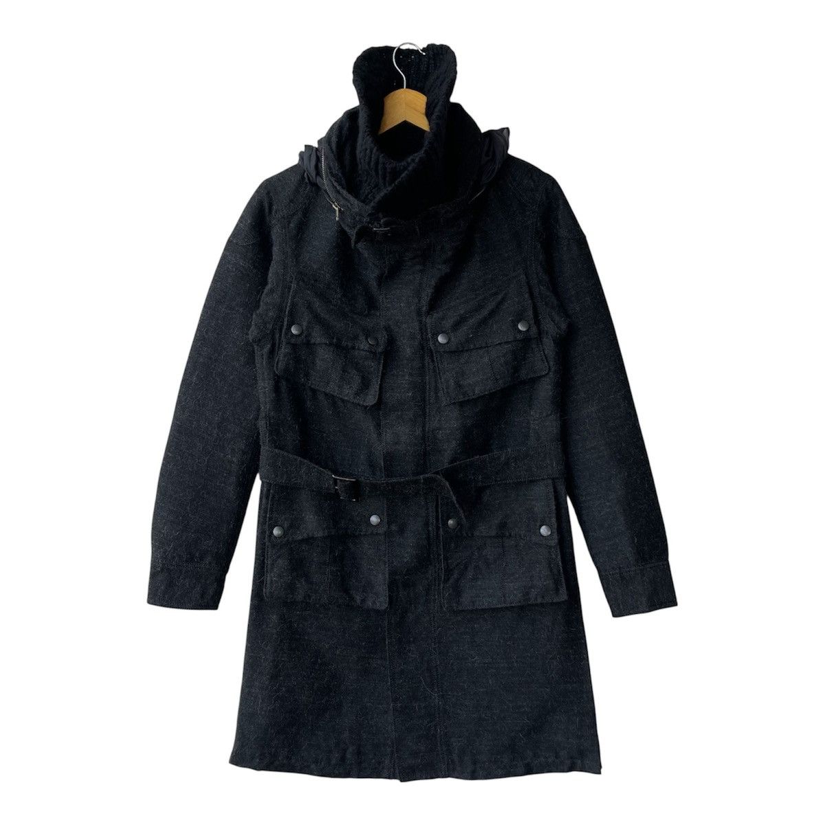 Maison MIHARA YASUHIRO Archive Mihara Yasuhiro Hybrid Wool-Silk Field Coat Size US S / EU 44-46 / 1 - 4 Thumbnail