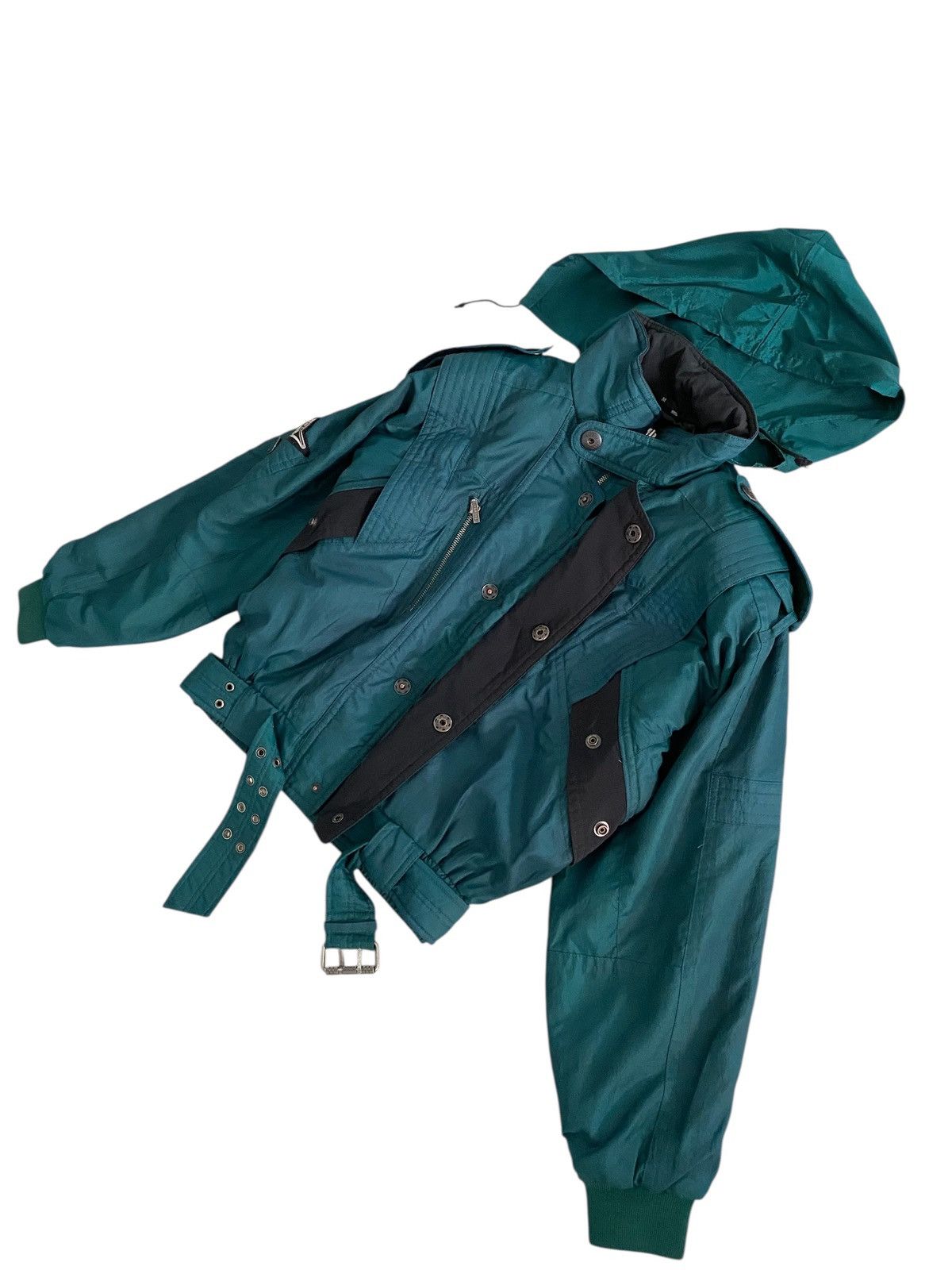 Japanese Brand × Seditionaries × Yamaha Yamaha Bondage Jacket Design ski military Punk Zipper Size US M / EU 48-50 / 2 - 13 Thumbnail
