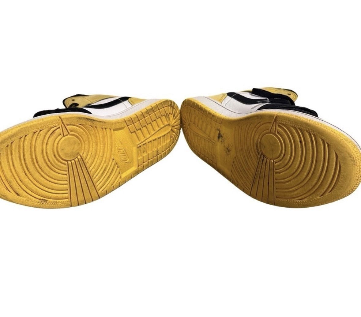 Jordan Brand Air Jordan 1 Mid SE "Yellow Toe" sneakers Suede Leather Size US 8.5 / EU 41-42 - 9 Thumbnail