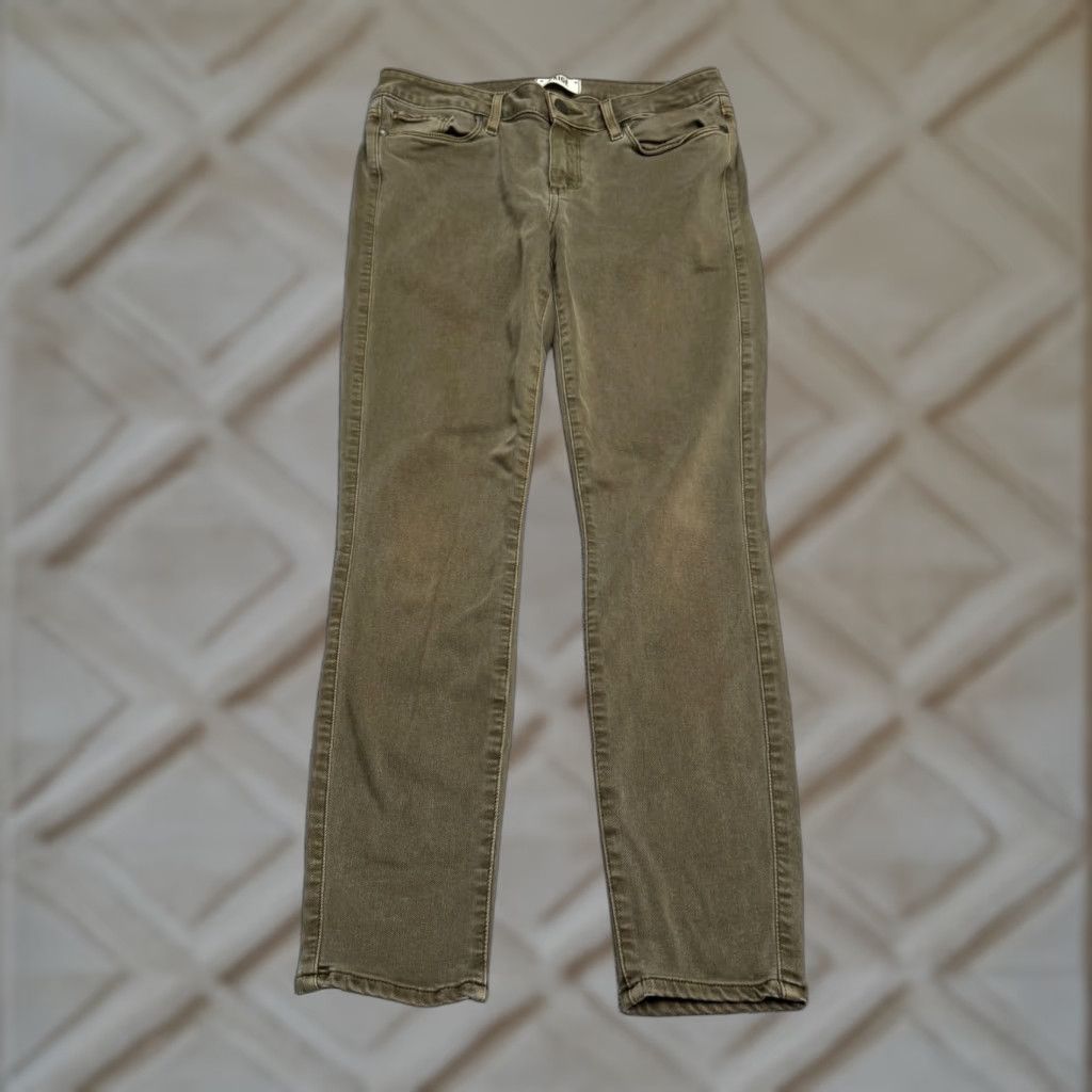 Paige Paige Verdugo Jeans Womens 30 Green Mid Rise Skinny Stretch Denim Casual City Outdoor 90s Mens Womens Girls? Size 30" / US 8 / IT 44 - 1 Thumbnail