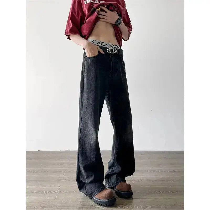 Japanese Brand Retro wide leg slightly flared jeans Size US 32 / EU 48 - 6 Thumbnail