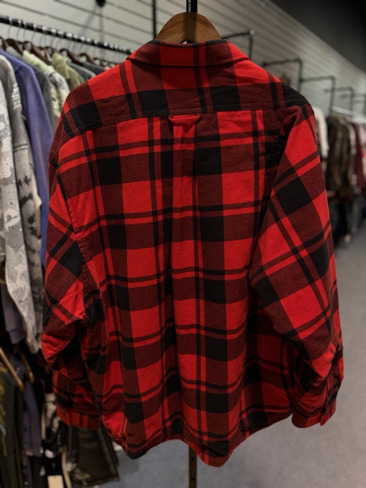 Balenciaga Balenciaga Red Plaid Shirt Jacket Red Black White (M) $1400 Size US M / EU 48-50 / 2 - 7 Thumbnail