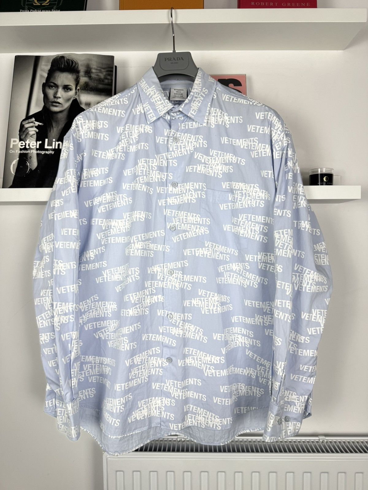 Vetements 835$ Vetements Oversized Stamped logo shirt streetwear hype Size US M / EU 48-50 / 2 - 1 Thumbnail