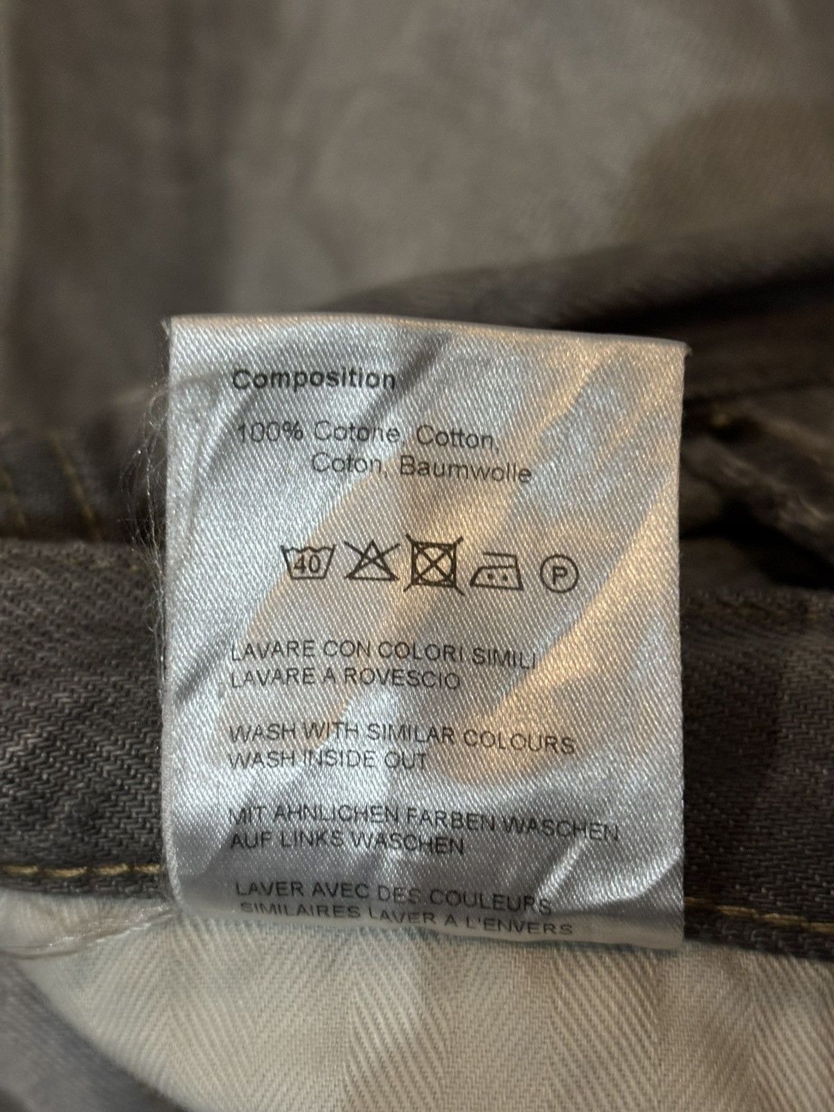 Haikure Haikure California 1951 Old Black Denim Epoch 2 Jeans Size US 33 - 16 Thumbnail