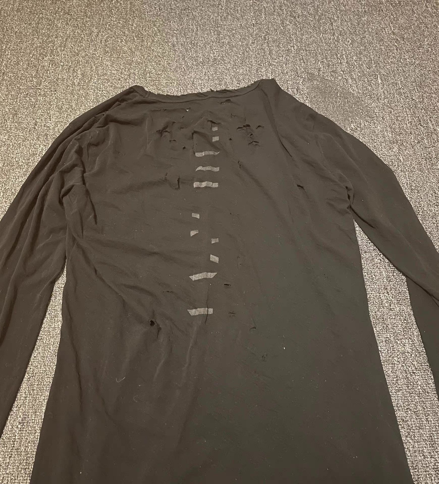Unravel Project Unravel Project black long sleeve T-shirt Q4 Size US M / EU 48-50 / 2 - 5 Thumbnail