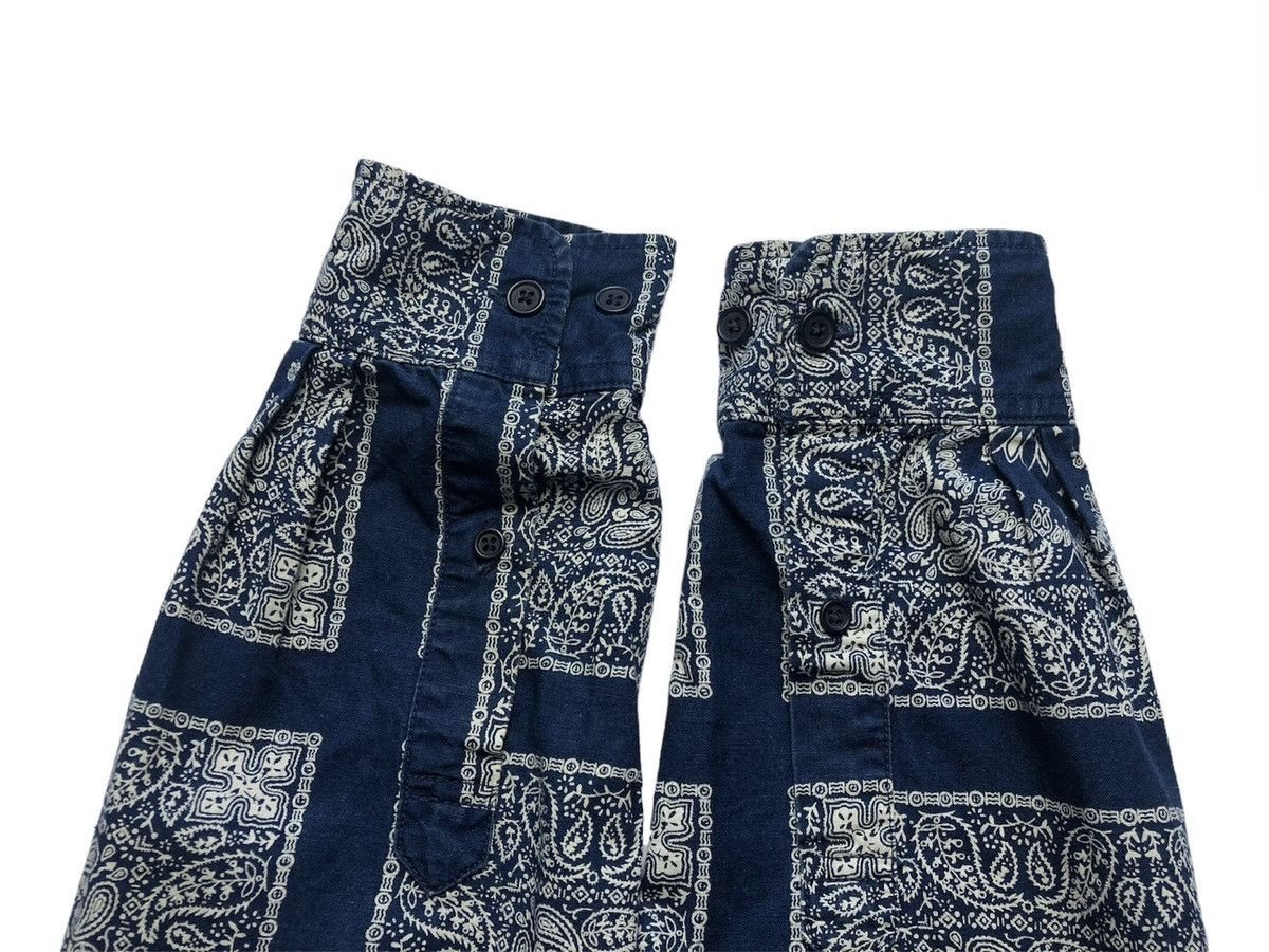 Edwin × Japanese Brand Edwin dark indigo bandana standard shirt Size US S / EU 44-46 / 1 - 6 Thumbnail
