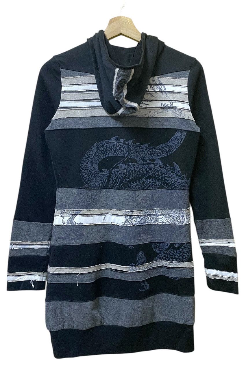 Japanese Brand Ozz Croce Connect Fabric Sweater Dragon Logo Zipper Size XXS / US 00 / IT 34 - 2 Thumbnail