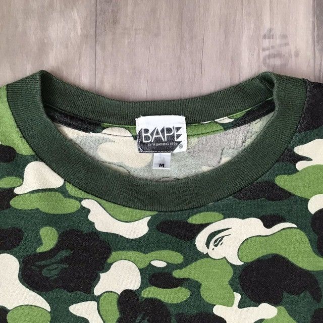 Bape × Nigo × Swarovski Swarovski × BAPE LOGO ABC camo green T-shirt APE NIGO Size US M / EU 48-50 / 2 - 7 Thumbnail