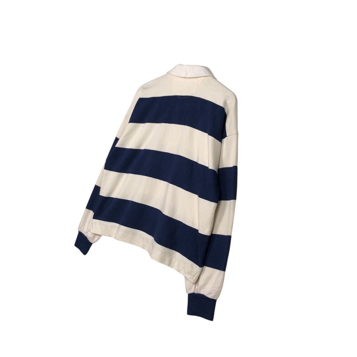 Japanese Brand 📌Vintage Cropped Sweatshirt Collar Striped Design Gap Size US S / EU 44-46 / 1 - 11 Thumbnail