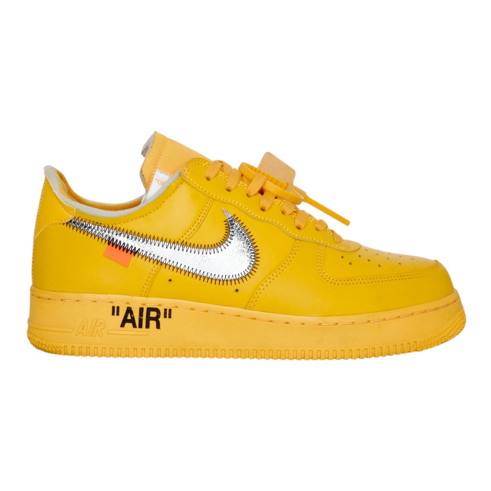 Air Force 1 Low Off-White University Gold Metallic Silver