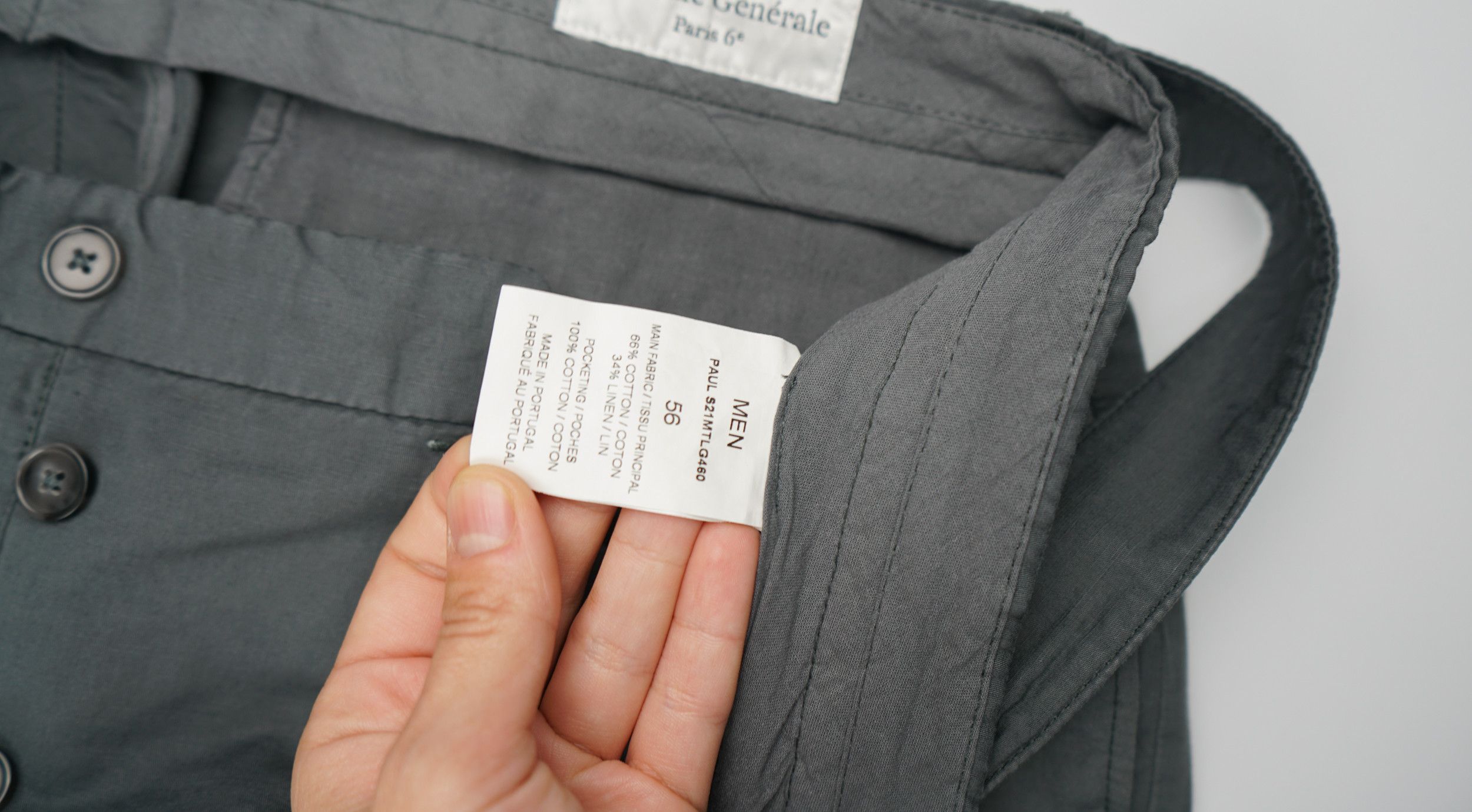 Officine Generale Officine Generale Paul Pants Size US 40 / EU 56 - 4 Thumbnail