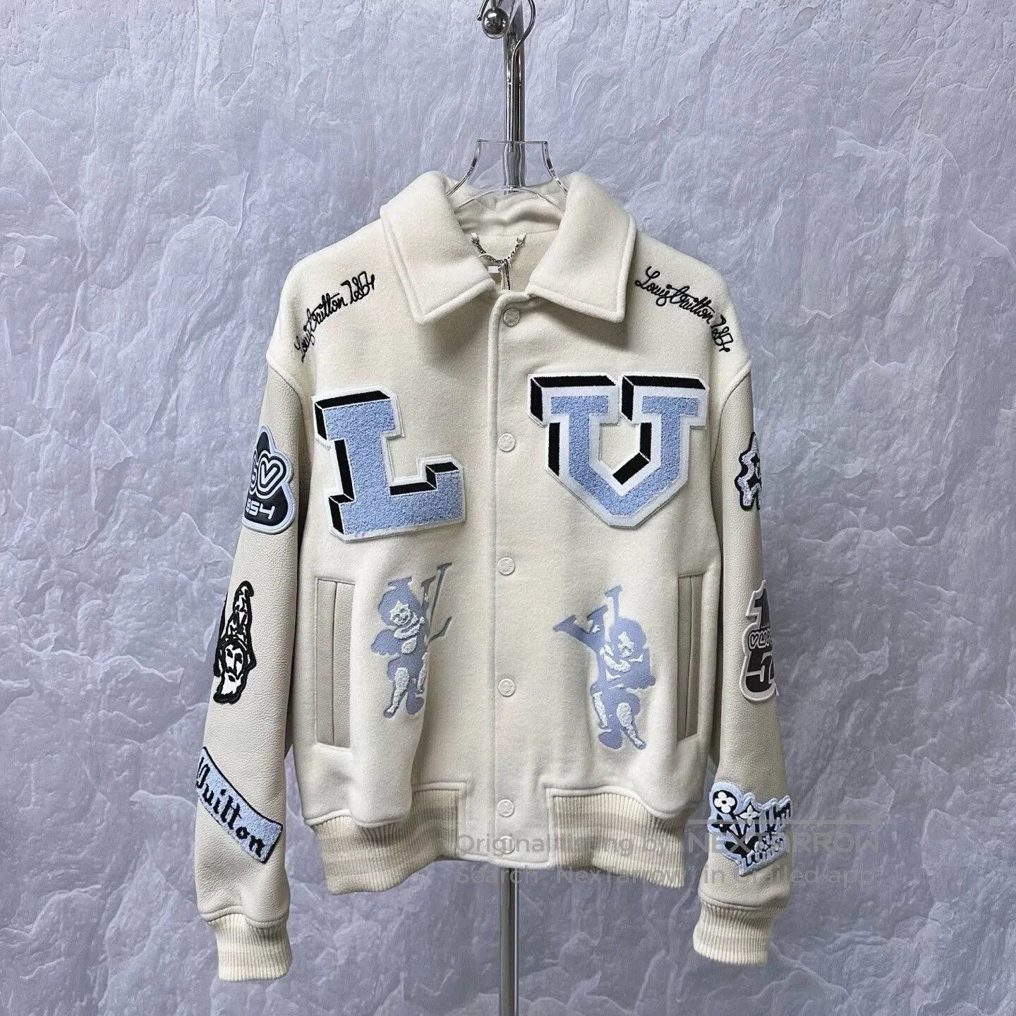 Louis Vuitton louis vuitton embroidered logo baseball jacket. Size US L / EU 52-54 / 3 - 2 Thumbnail