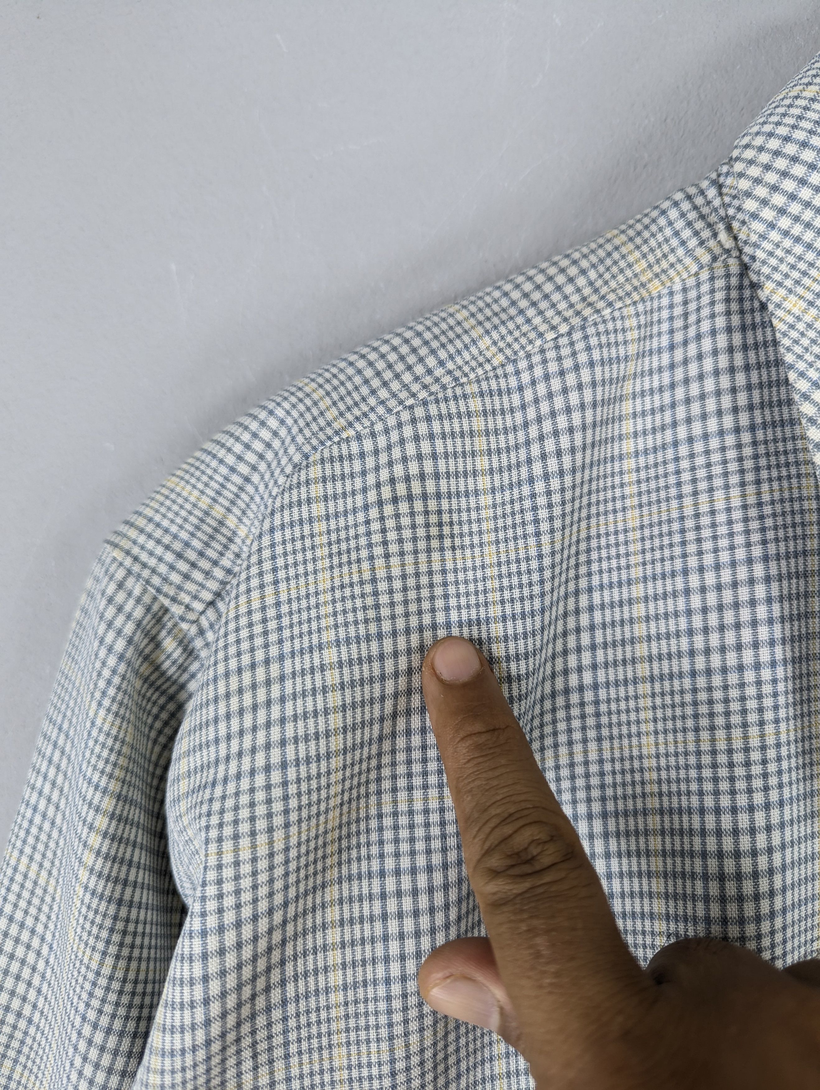 Japanese Brand × Vintage Vintage 90s Gianni Valentino Checkered Casual Light Jacket Size US M / EU 48-50 / 2 - 6 Thumbnail