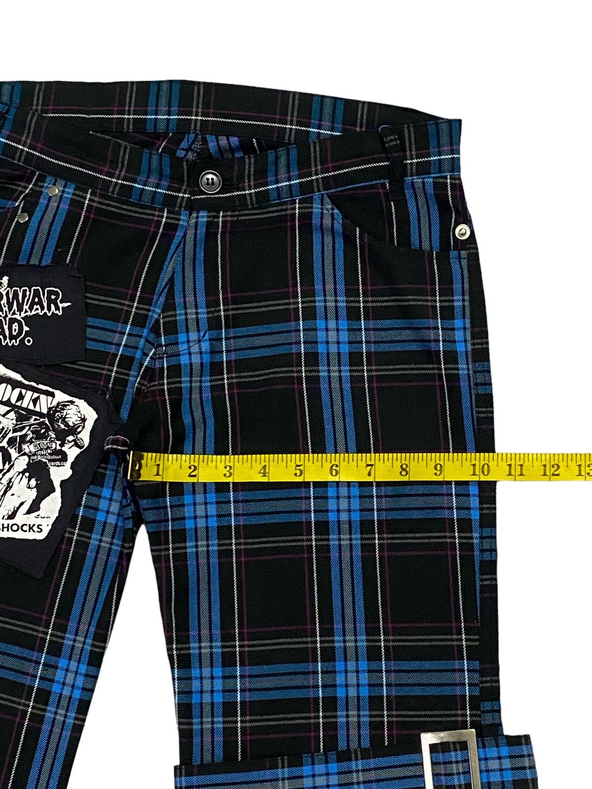 Japanese Brand × Revenge × Seditionaries Sex Pot Revenge Flare Bondage Pants Size US 30 / EU 46 - 7 Thumbnail