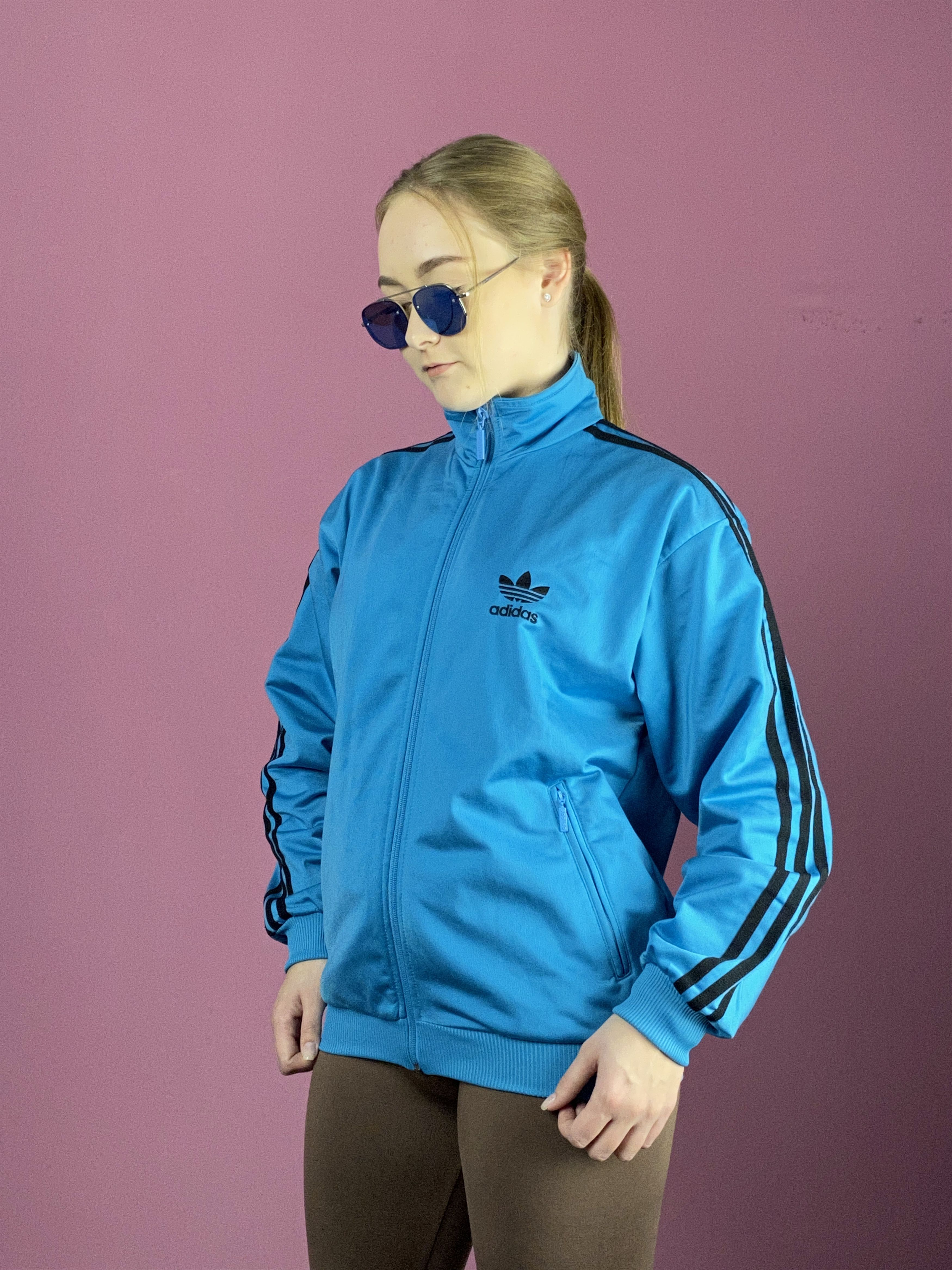 Adidas × Vintage 90s Adidas Originals Vintage Women's Track Jacket - S Size S / US 4 / IT 40 - 2 Thumbnail