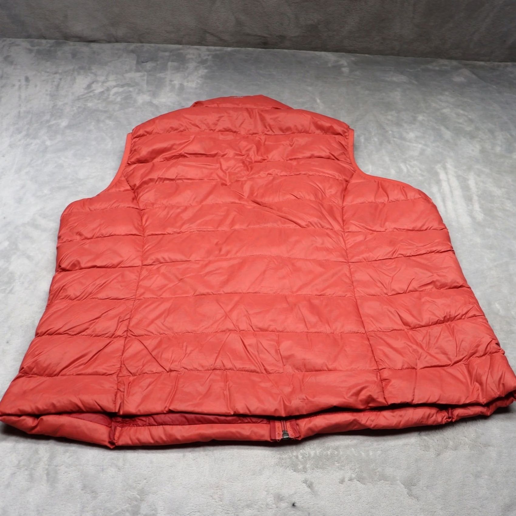 Eddie Bauer VINTAGE Eddie Bauer Down Vest Women XXL Orange Berry Quilted Insulated 650 Fill Full Zip Size XXL / US 16-18 / IT 52-54 - 7 Thumbnail