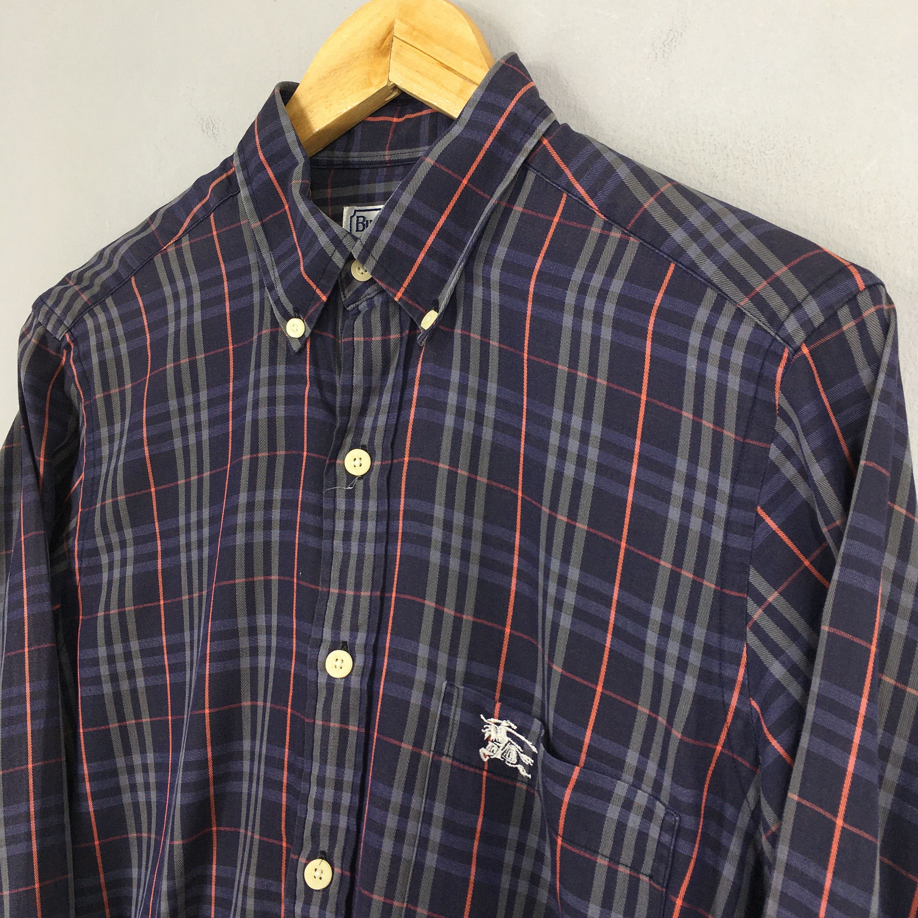 Burberry Vintage Burberrys Nova Check Shirt Small Size US S / EU 44-46 / 1 - 3 Thumbnail