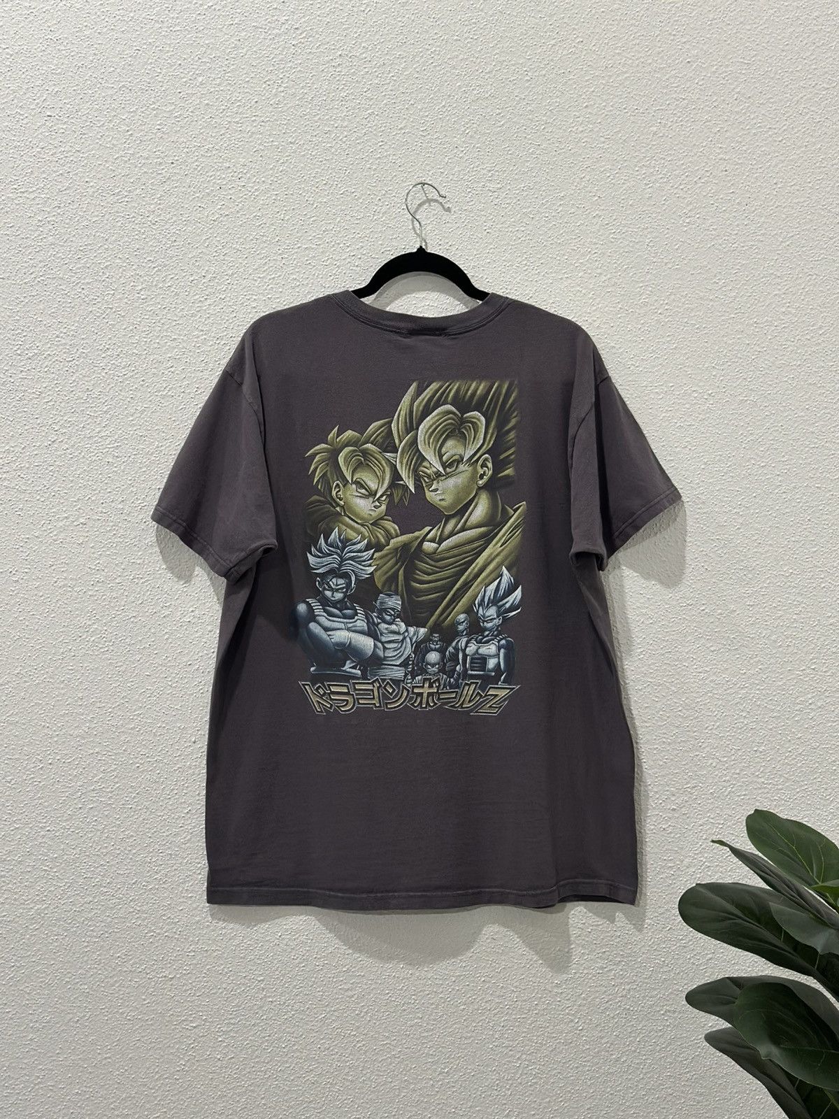 Anime Vintage 1998 Dragon Ball Z Anime DBZ Super Saiyan Graphic T Size US XL / EU 56 / 4 - 1 Thumbnail