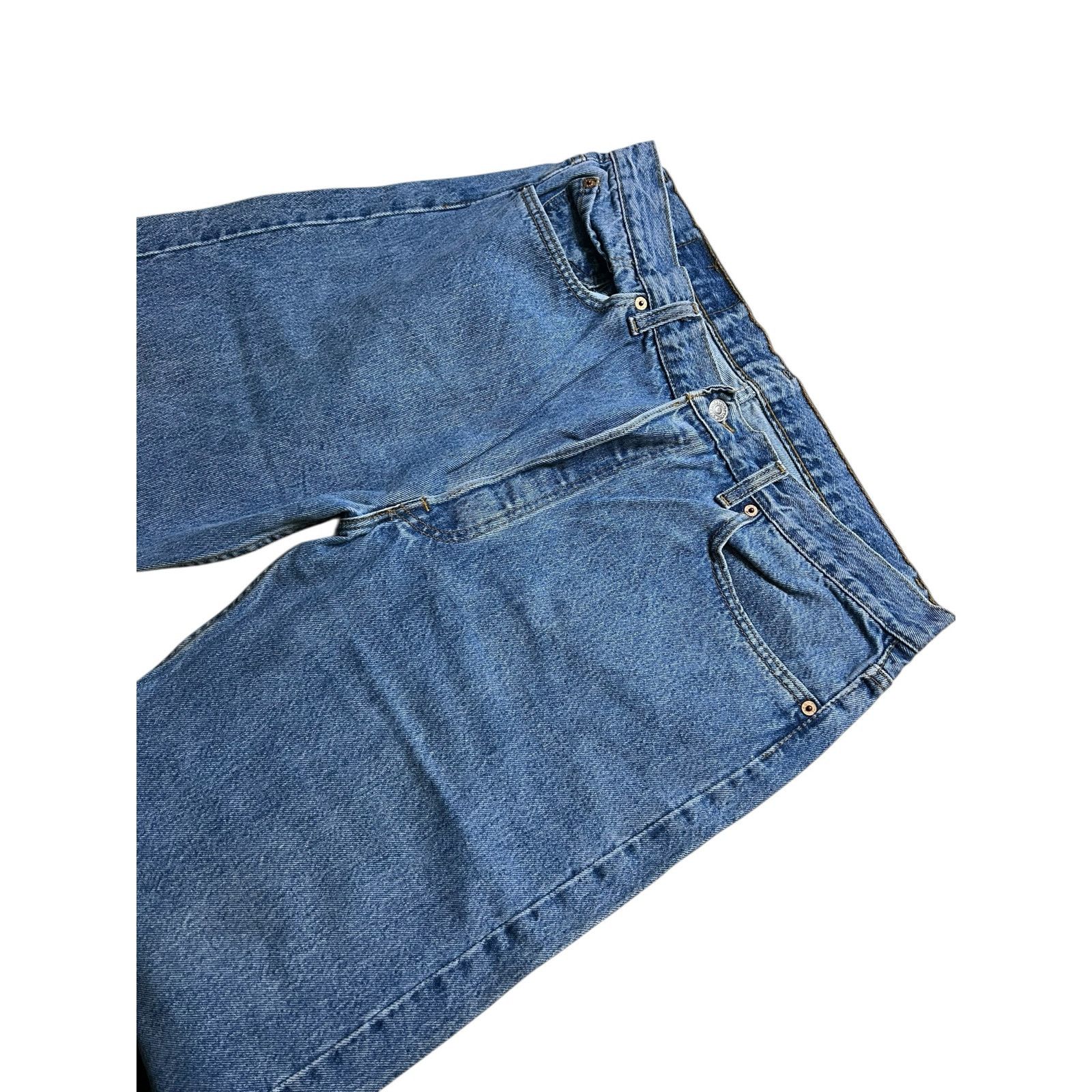 Levi's Levi’s 501 Jeans USA Vintage 90s Button Fly Denim 35x29 Size US 38 / EU 54 - 13 Thumbnail