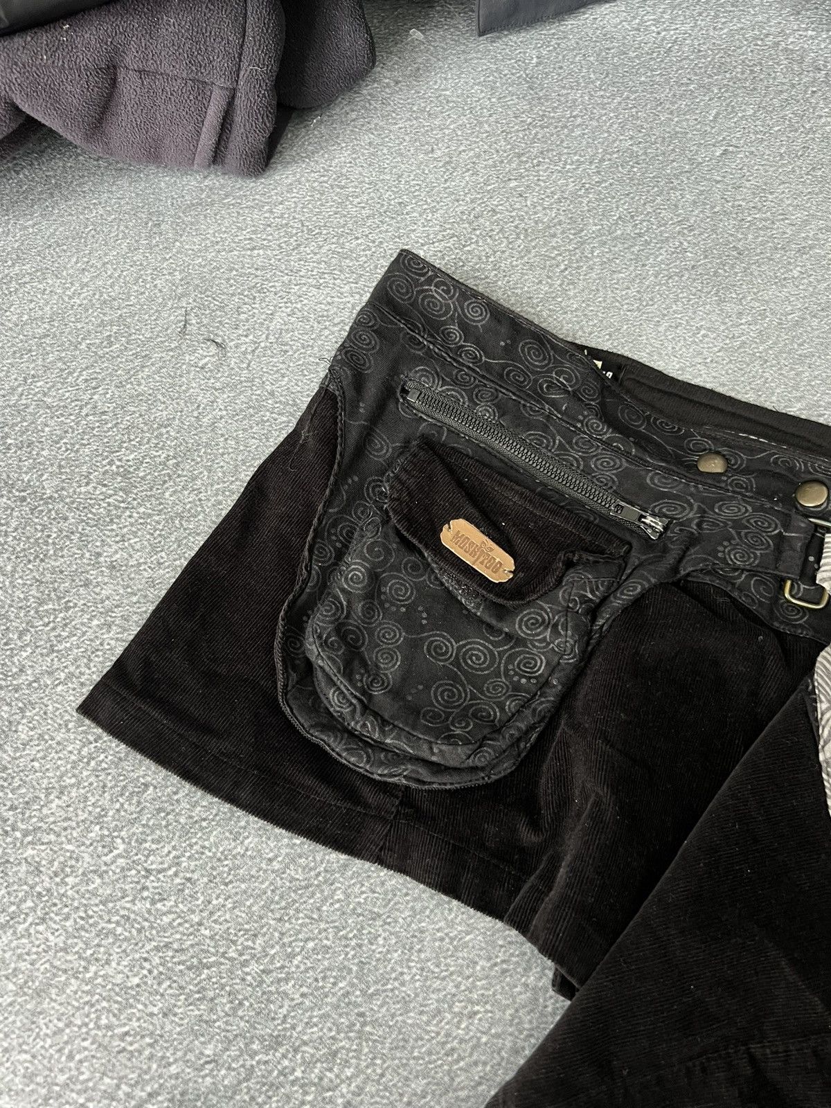 Japanese Brand VINTAGE COP.COPINE AVANT GARDE SKIRT Size 32" / US 10 / IT 46 - 3 Thumbnail