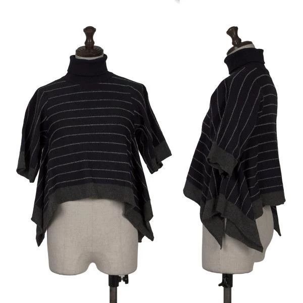 Comme des Garcons Comme Des Garcons Cyan Vintage Striped Sweater Size M / US 6-8 / IT 42-44 - 1 Thumbnail