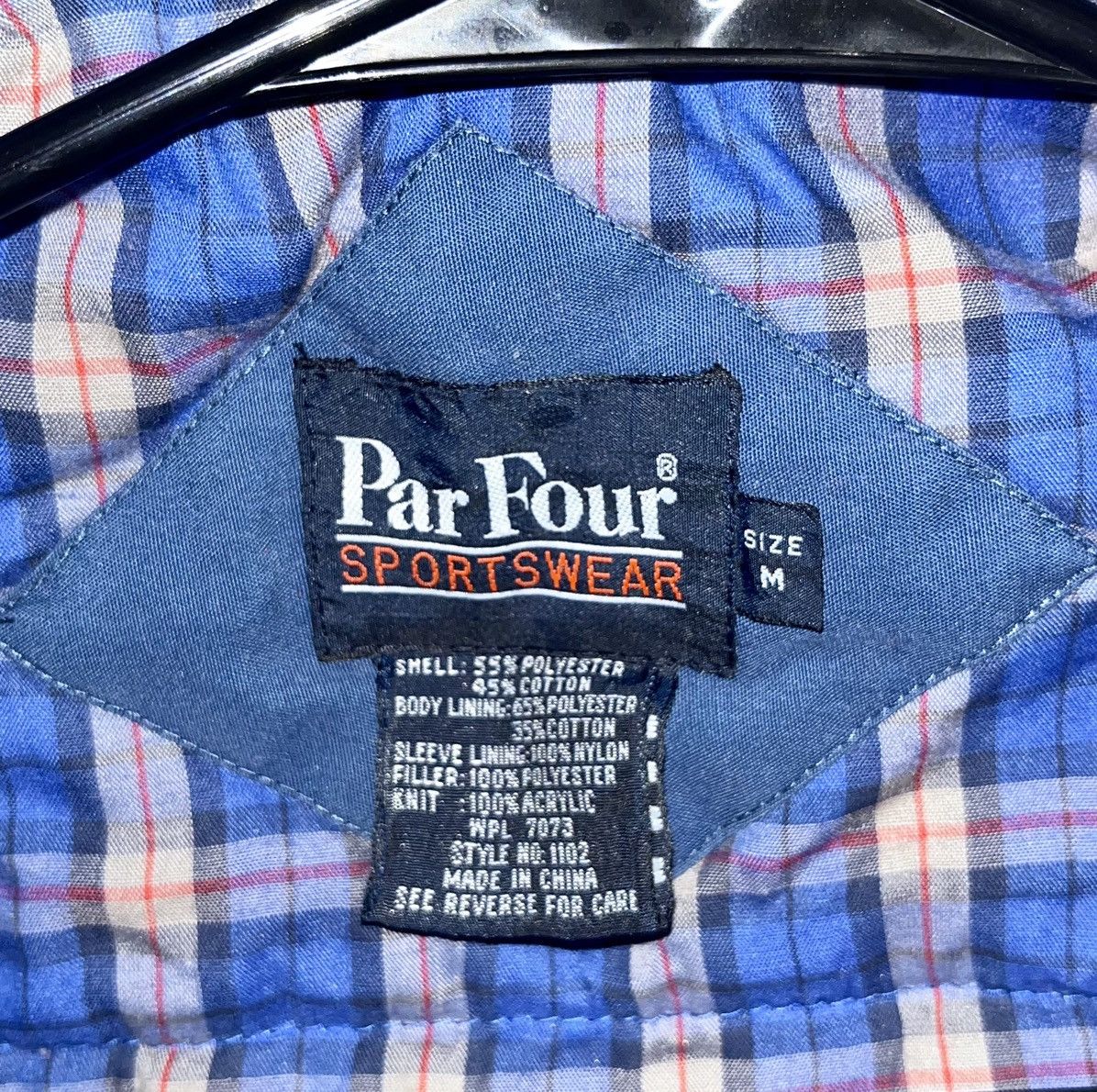 Other Men’s Vintage Blue Golf Jacket Médium Par Four Size US M / EU 48-50 / 2 - 7 Thumbnail