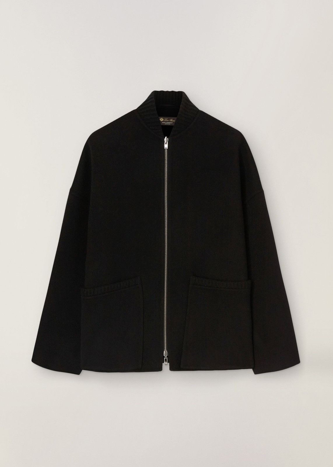 Image of Loro Piana O1Loc1C0124 Jacket In Black, Women's (Size XL)