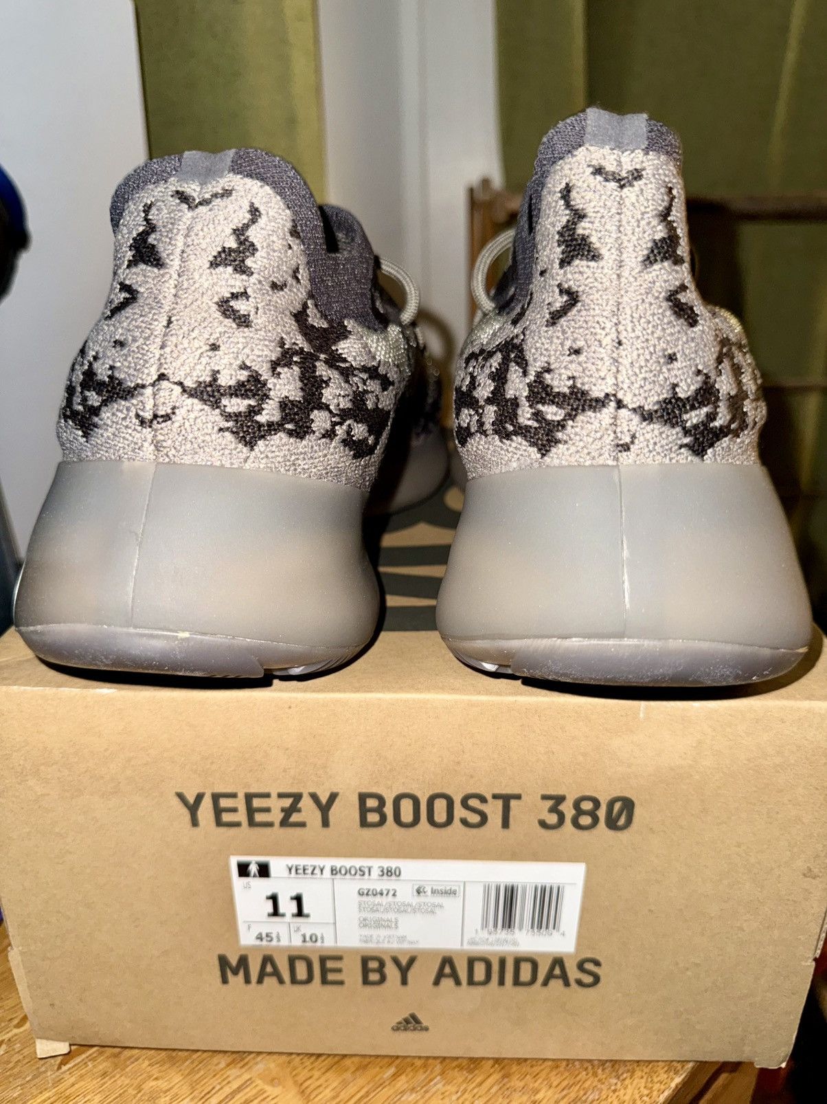 Adidas × Kanye West Adidas Yeezy Boost 380 Stone Salt - Size 11 / GZ0472 Size US 11 / EU 44 - 6 Thumbnail