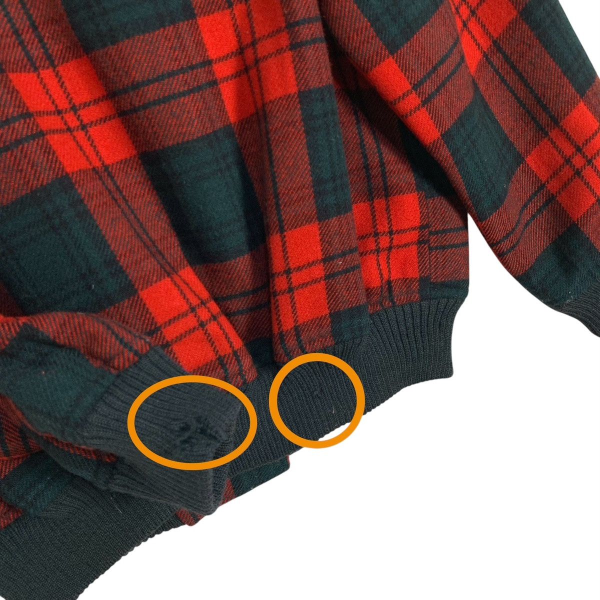 If Six Was Nine Vintage 90s Bobbie Brooks plaid bomber jacket Red Tartan Size US S / EU 44-46 / 1 - 11 Thumbnail