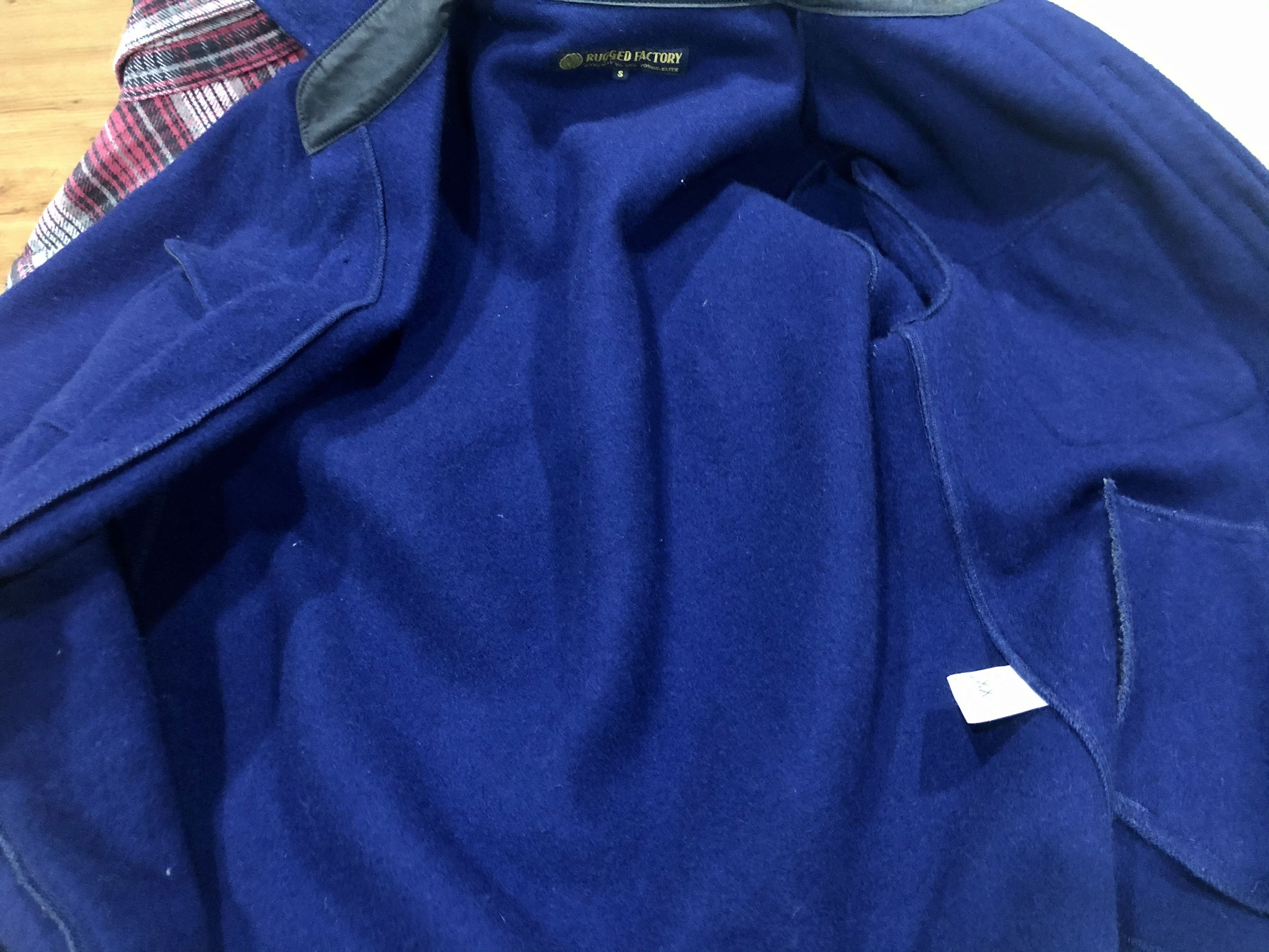 Japanese Brand Rugged Factory USN Wool Work Shirt like Filson Size US S / EU 44-46 / 1 - 9 Thumbnail