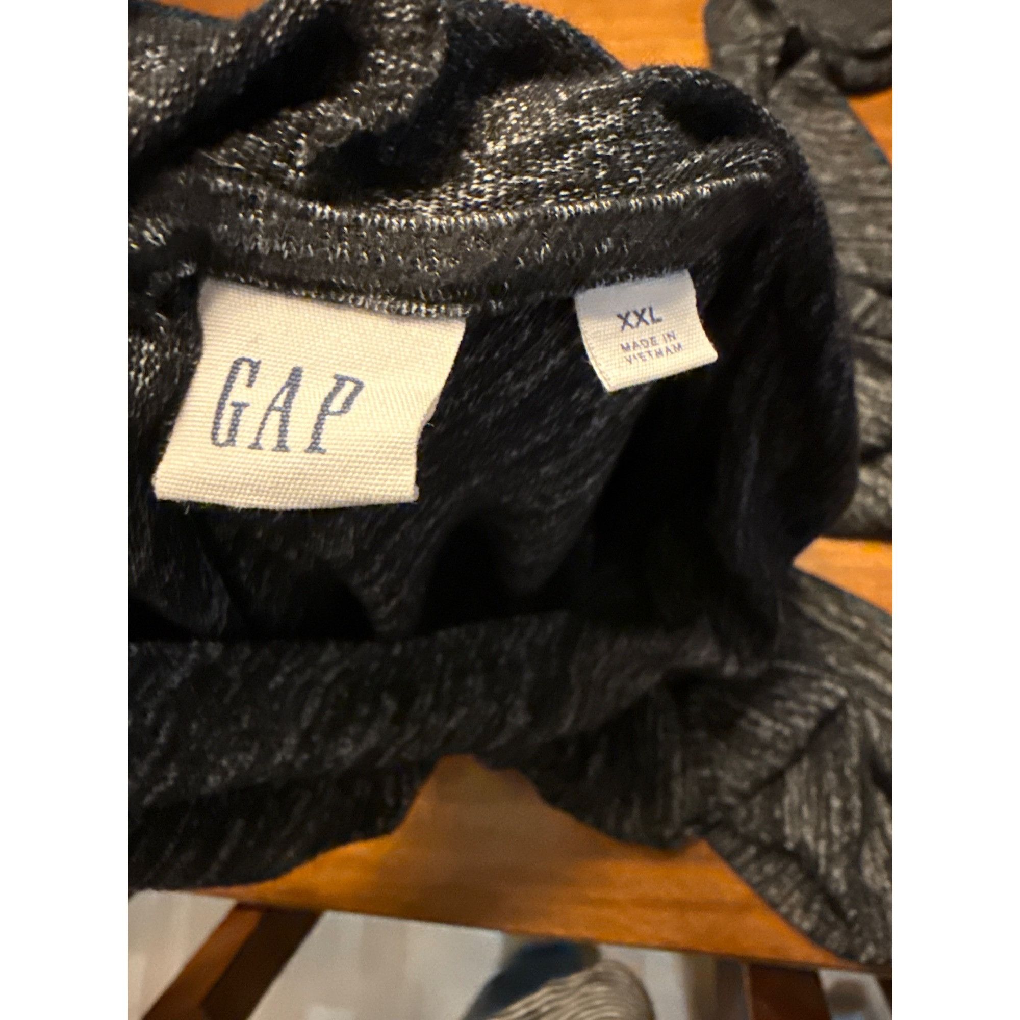 Gap Cozy Charcoal Heathered Knit Hooded Pullover Sweater Gap Size L / US 10 / IT 46 - 8 Thumbnail