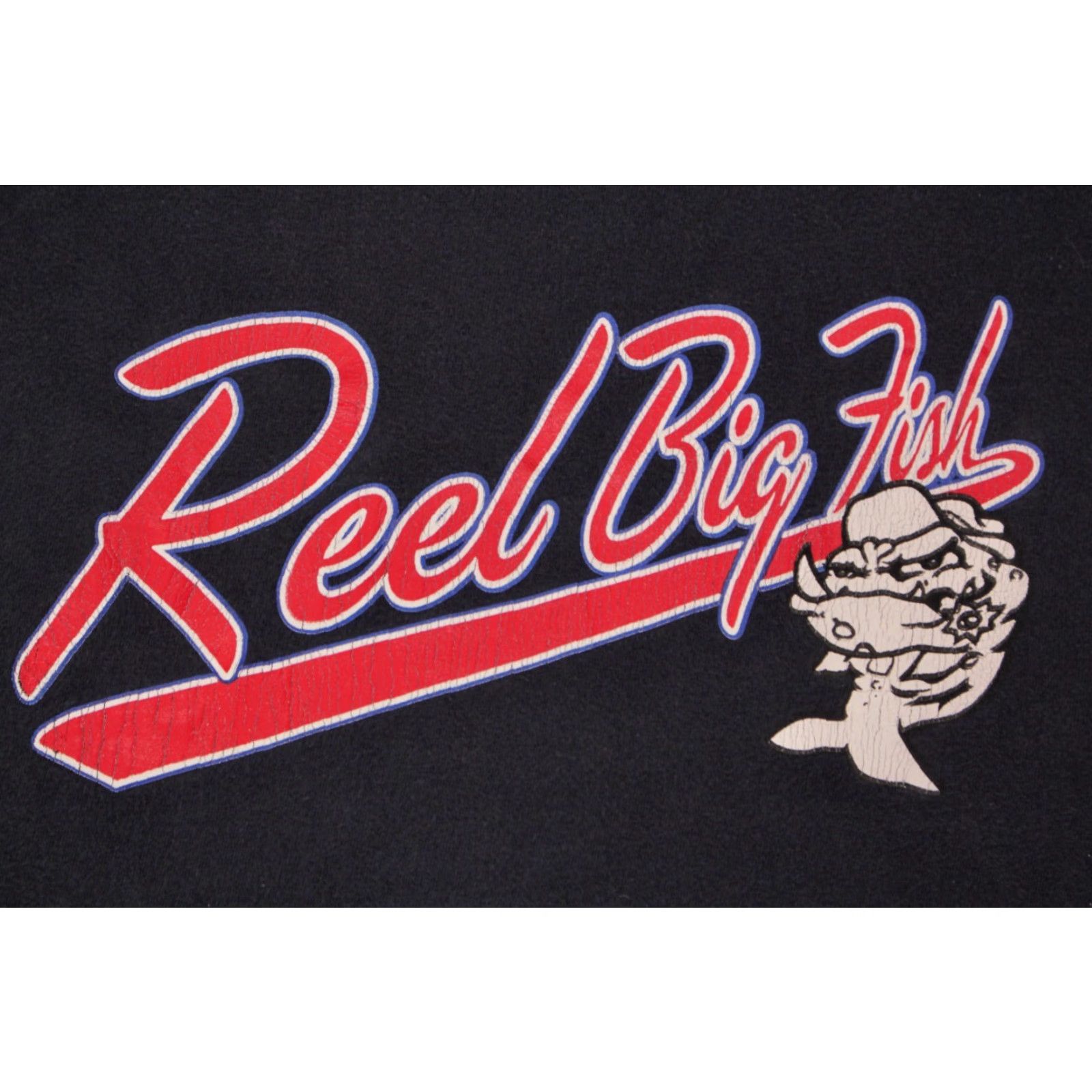 Vintage VINTAGE Men's Early 2000s '03 Reel Big Fish Navy Blue T Shirt Sz M Ska Band Tshirt Shirt Mens M & O Cotton Blue 90s Concert Graphic Tee Size US M / EU 48-50 / 2 - 6 Thumbnail