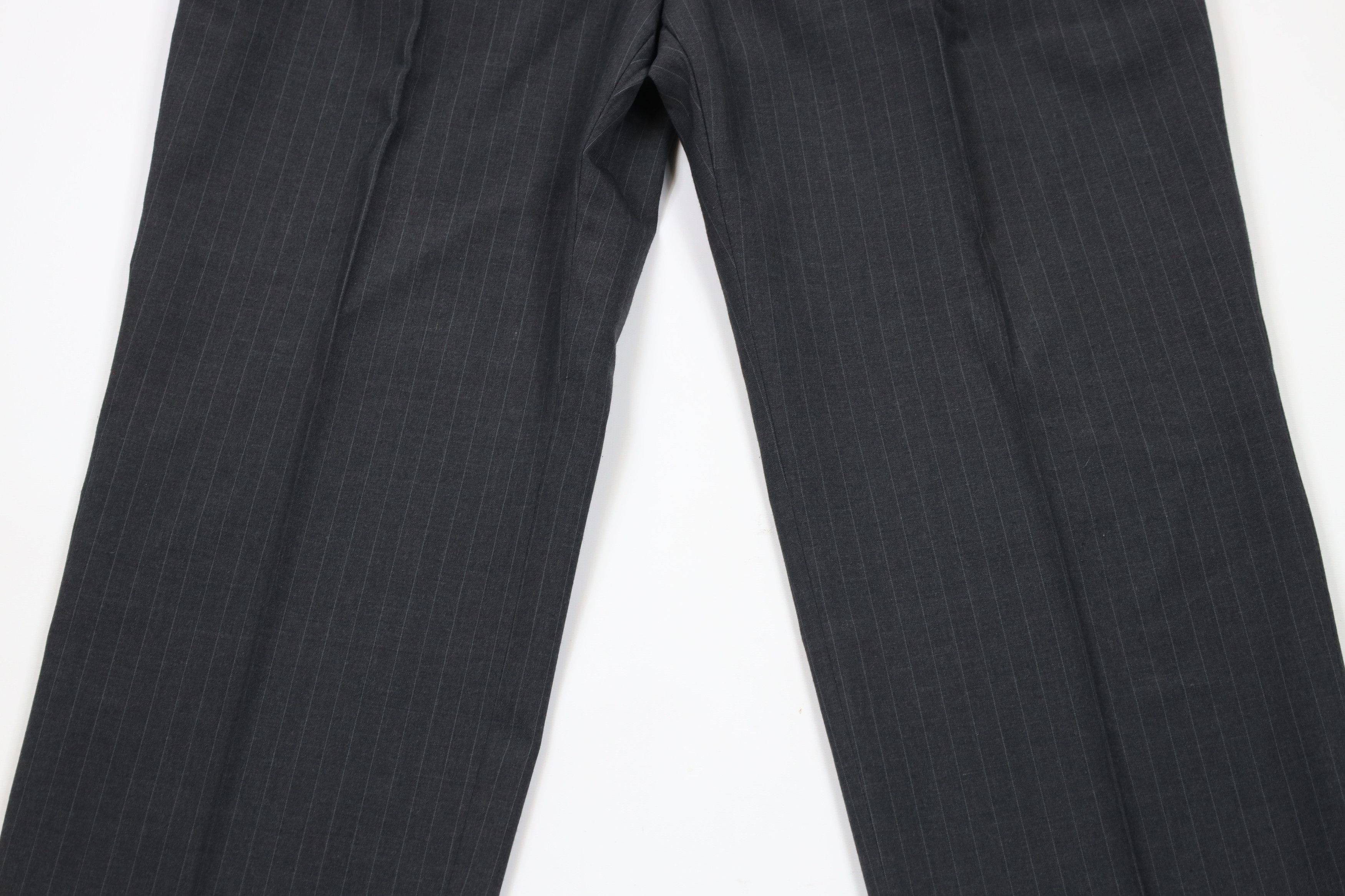 Vintage Vintage 70s Streetwear Pinstriped Bell Bottoms Chino Pants Size US 40 / EU 56 - 3 Thumbnail