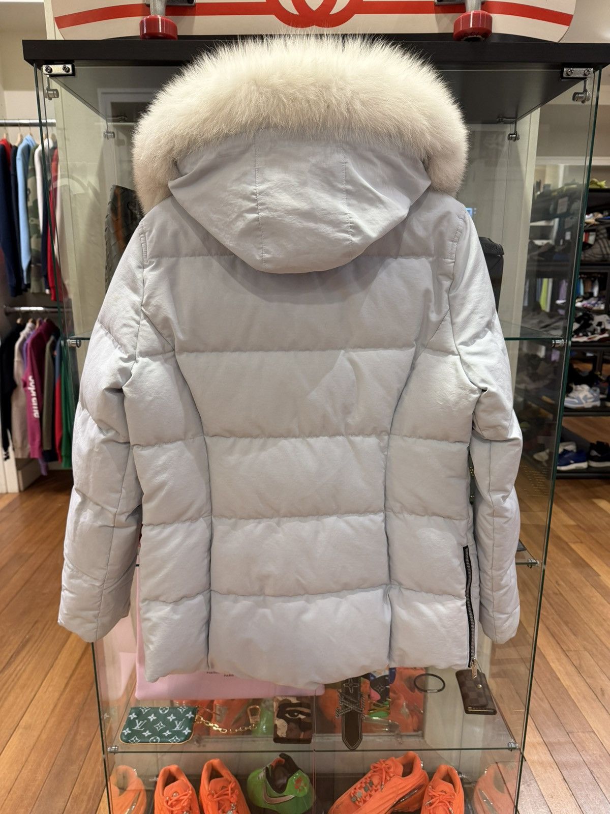 Moose Knuckles Moose Knuckles Cloud 3Q Down Puffer Jacket - White Size XL / US 12-14 / IT 48-50 - 2 Thumbnail