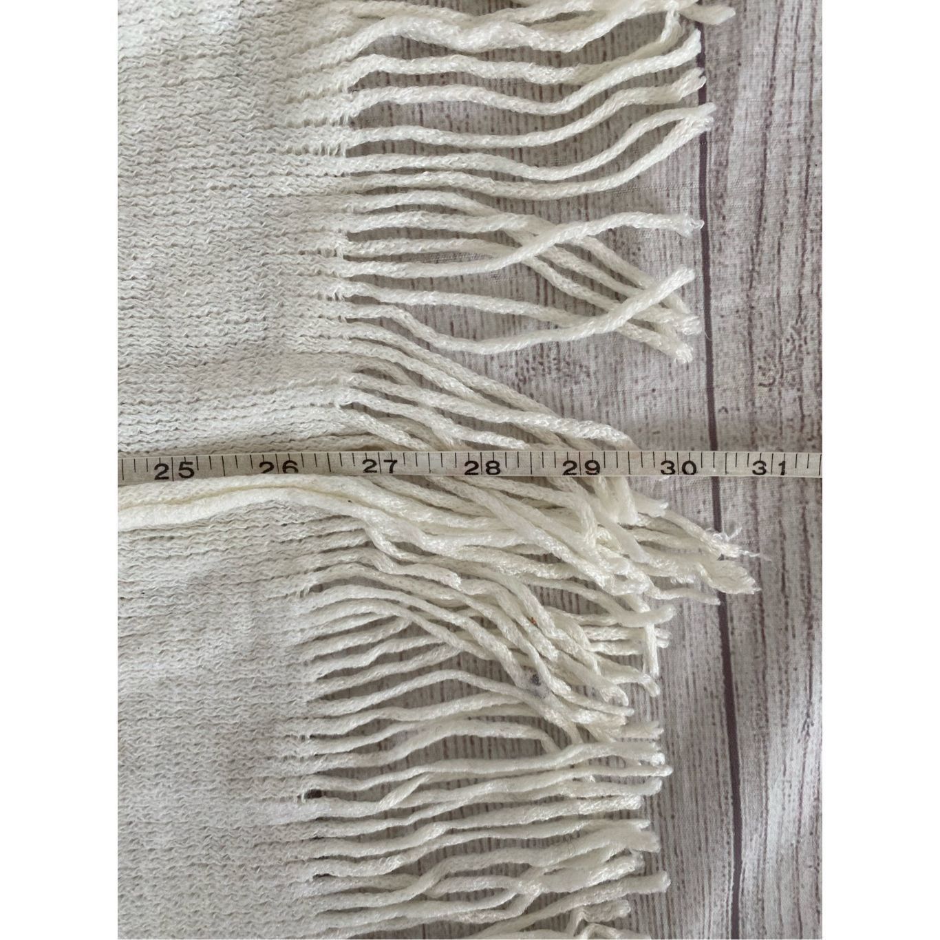 Apt. 9 Apt 9 women OS sweater wrap with front pockets & fringe hem Size S / US 4 / IT 40 - 7 Thumbnail