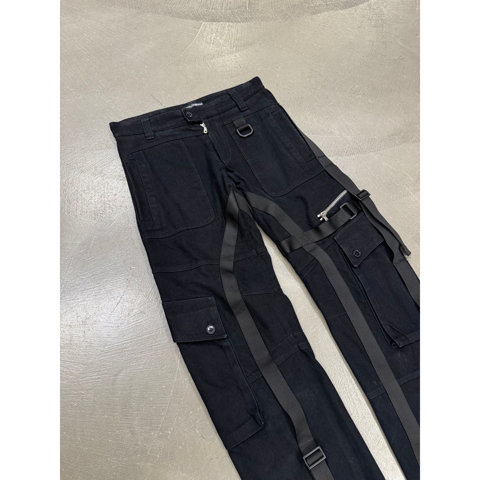 Dolce & Gabbana A/W 2003 Dolce & Gabbana runway bondage parachute pants Size 30" / US 8 / IT 44 - 3 Thumbnail