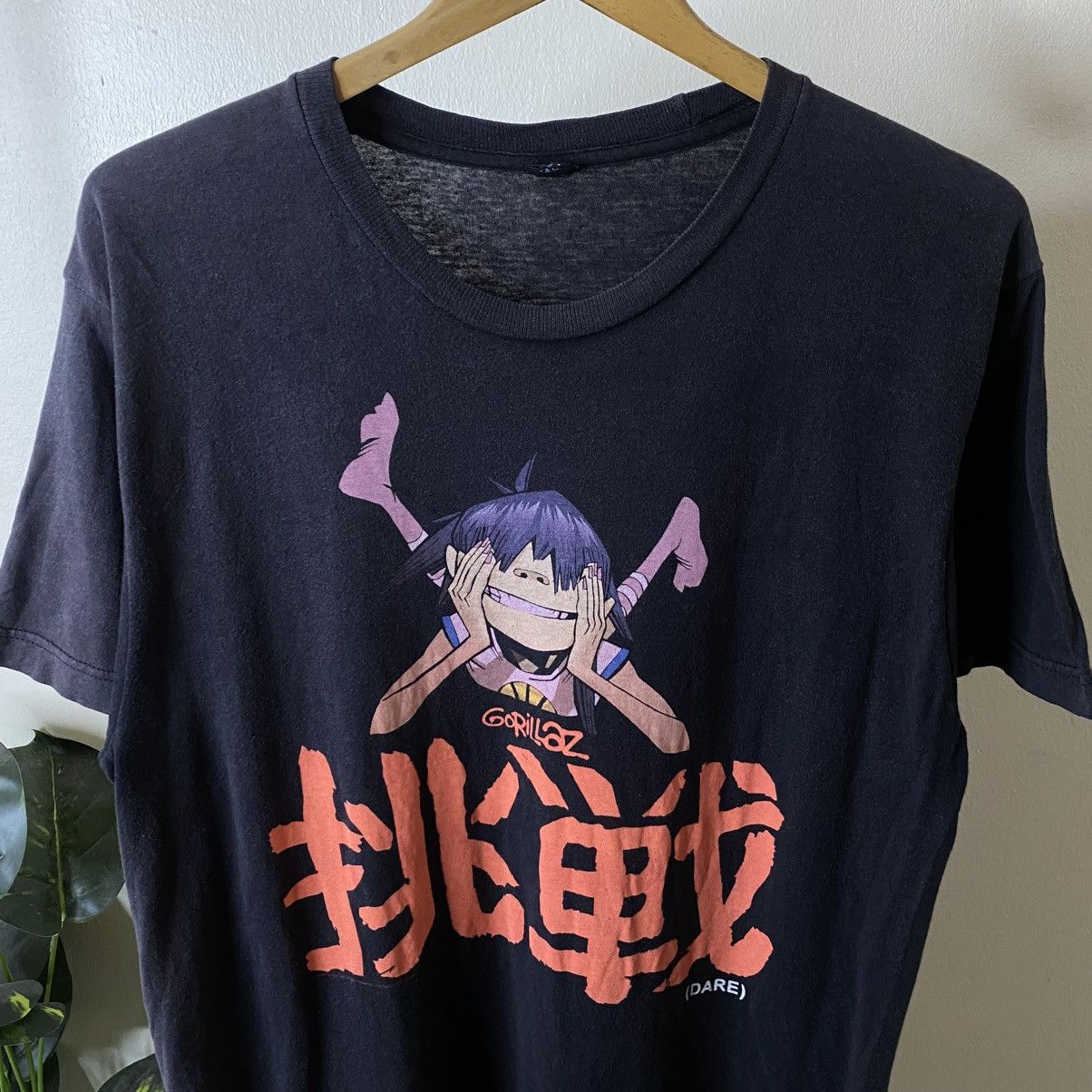Band Tees Vintage Y2K Gorillaz Band T Shirt Faded Black Size US L / EU 52-54 / 3 - 2 Thumbnail