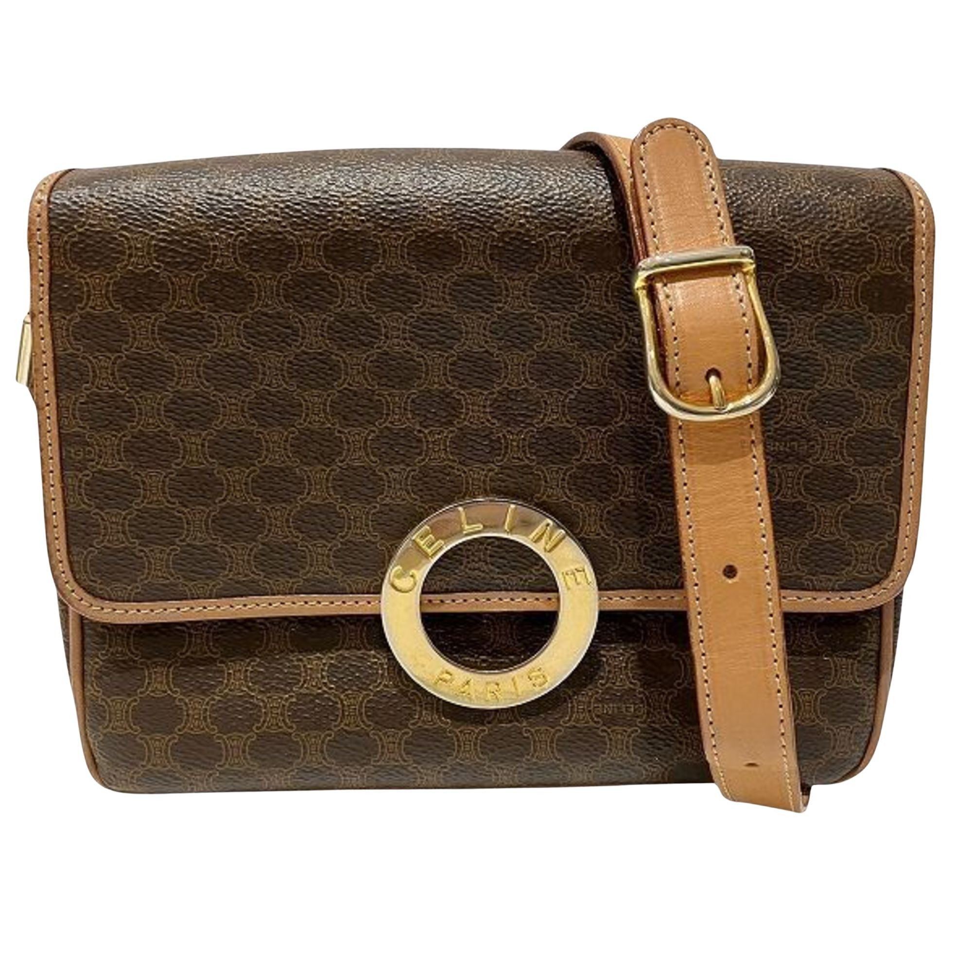 Celine Céline Logo du cercle shoulder Size ONE SIZE - 1 Thumbnail