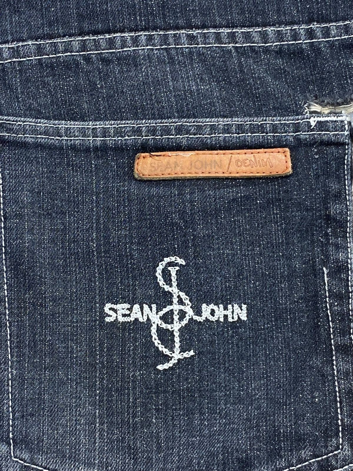 Sean John Sean John Brand Black Wash Style Baggy Jeans Size US 39 - 5 Thumbnail