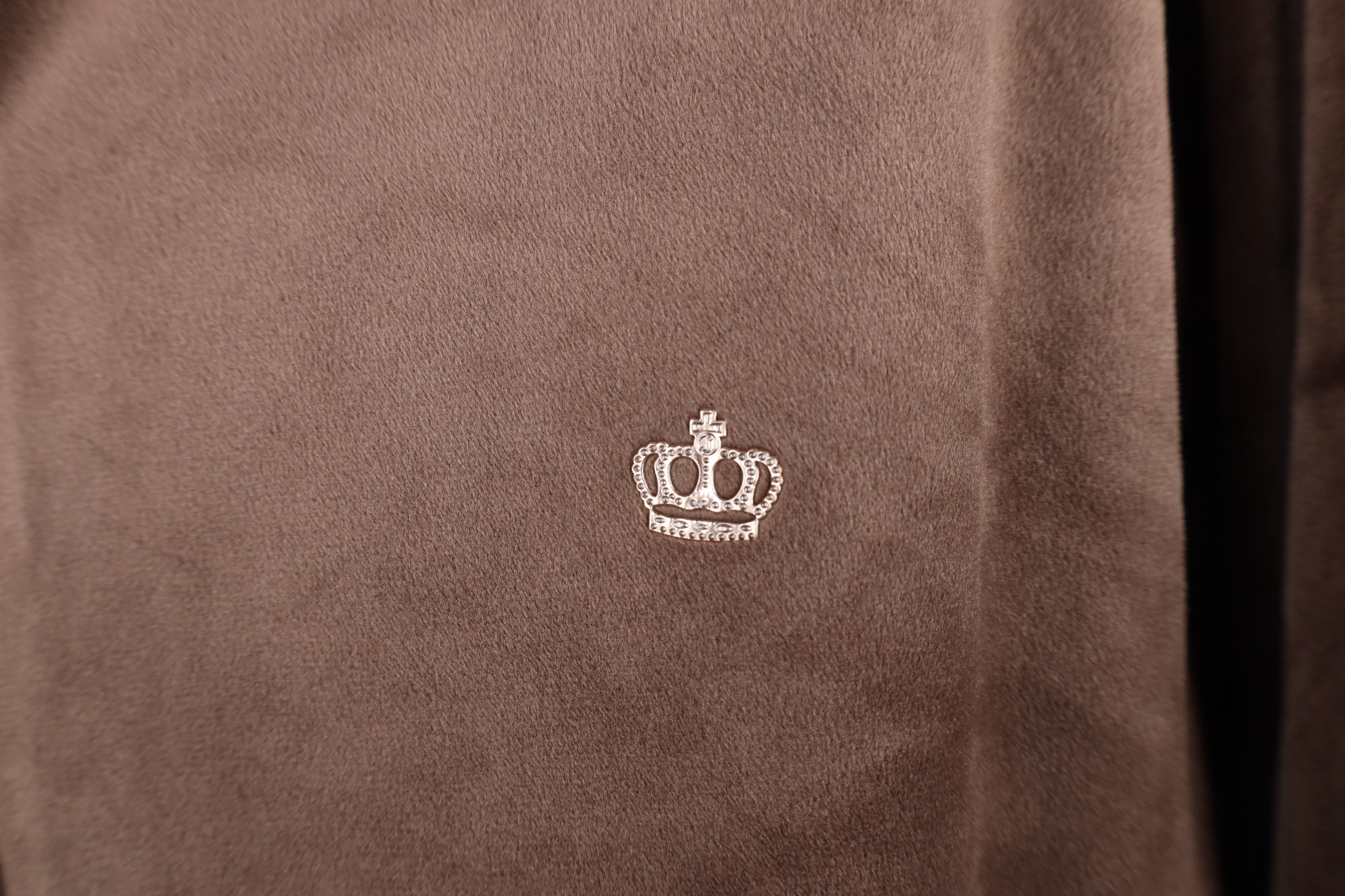 Juicy Couture × Vintage Vintage 90s Y2K Juicy Couture Soft Velour Full Zip Hoodie Size L / US 10 / IT 46 - 4 Thumbnail
